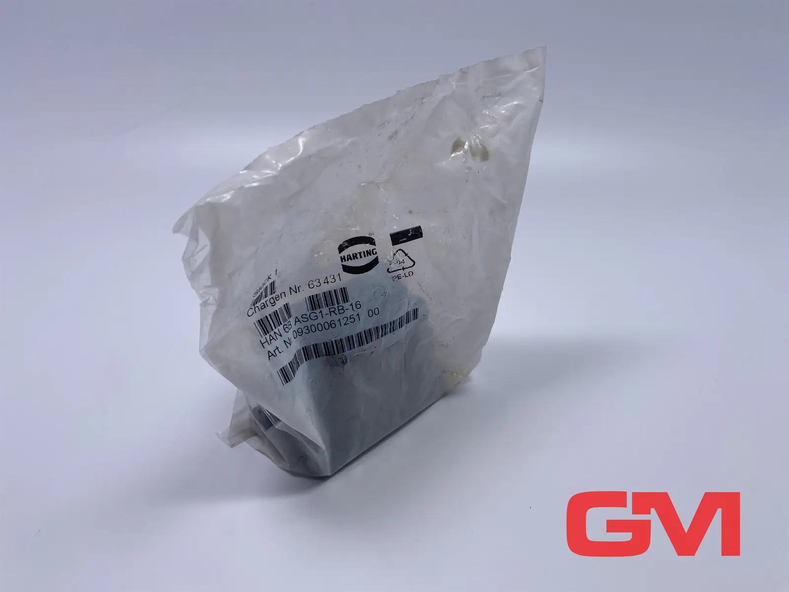 Produktfoto 1 von Harting Sockelgehäuse Han 6B-asg1-RB-16 socket hood 09300061251 Han6B-asg1-LB-16