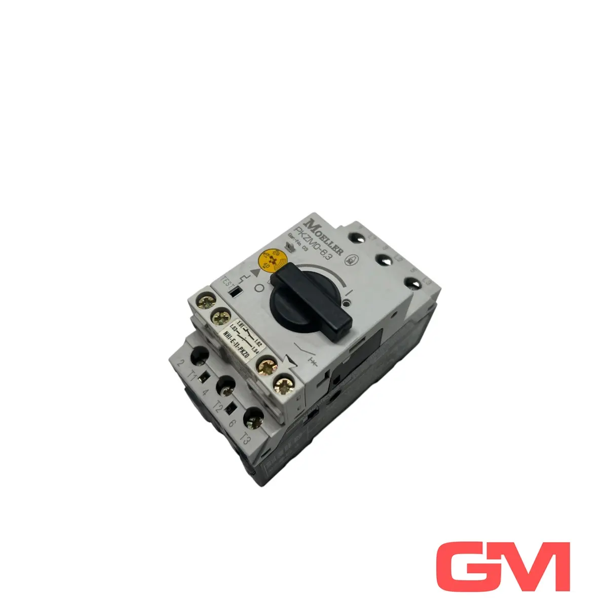 Produktfoto 1 von Moeller Motorschutzschalter PKZM0-6,3 circuit breaker 4,0-6,3A + NHI-E-11-PKZ0
