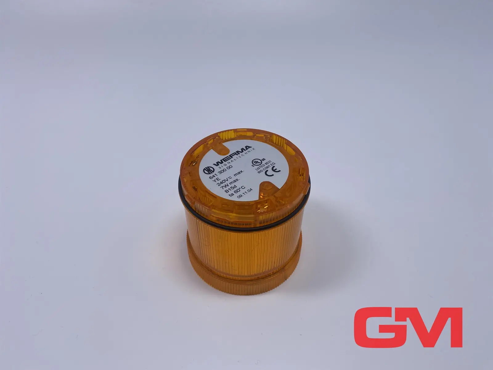 Produktfoto 1 von Werma Dauerlichtelement 64130000 240V AC/DC YE light element 641.300.00 gelb