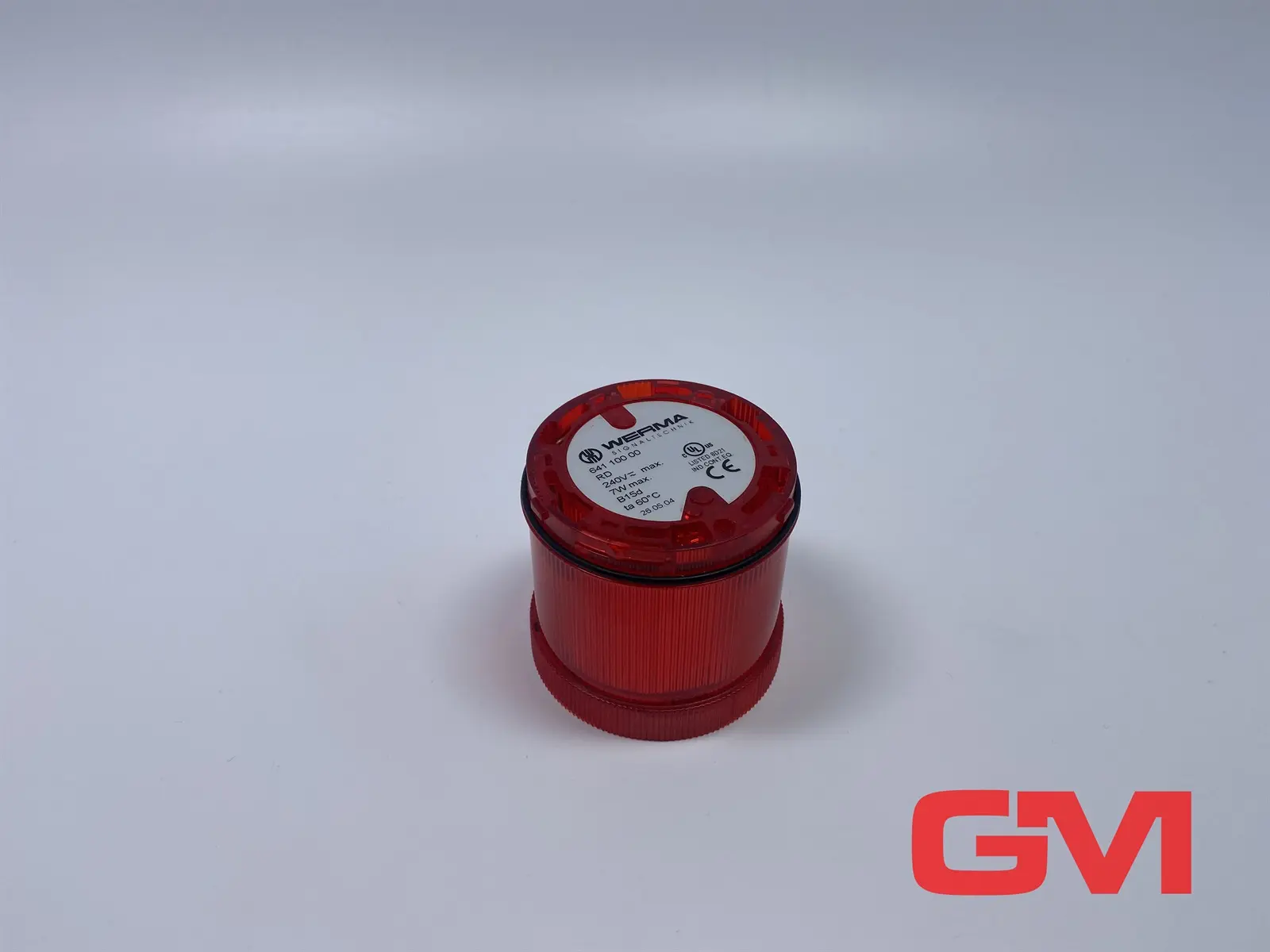 Produktfoto 1 von Werma Dauerlichtelement 641.100.00 240V AC/DC RD light element 64110000 rot