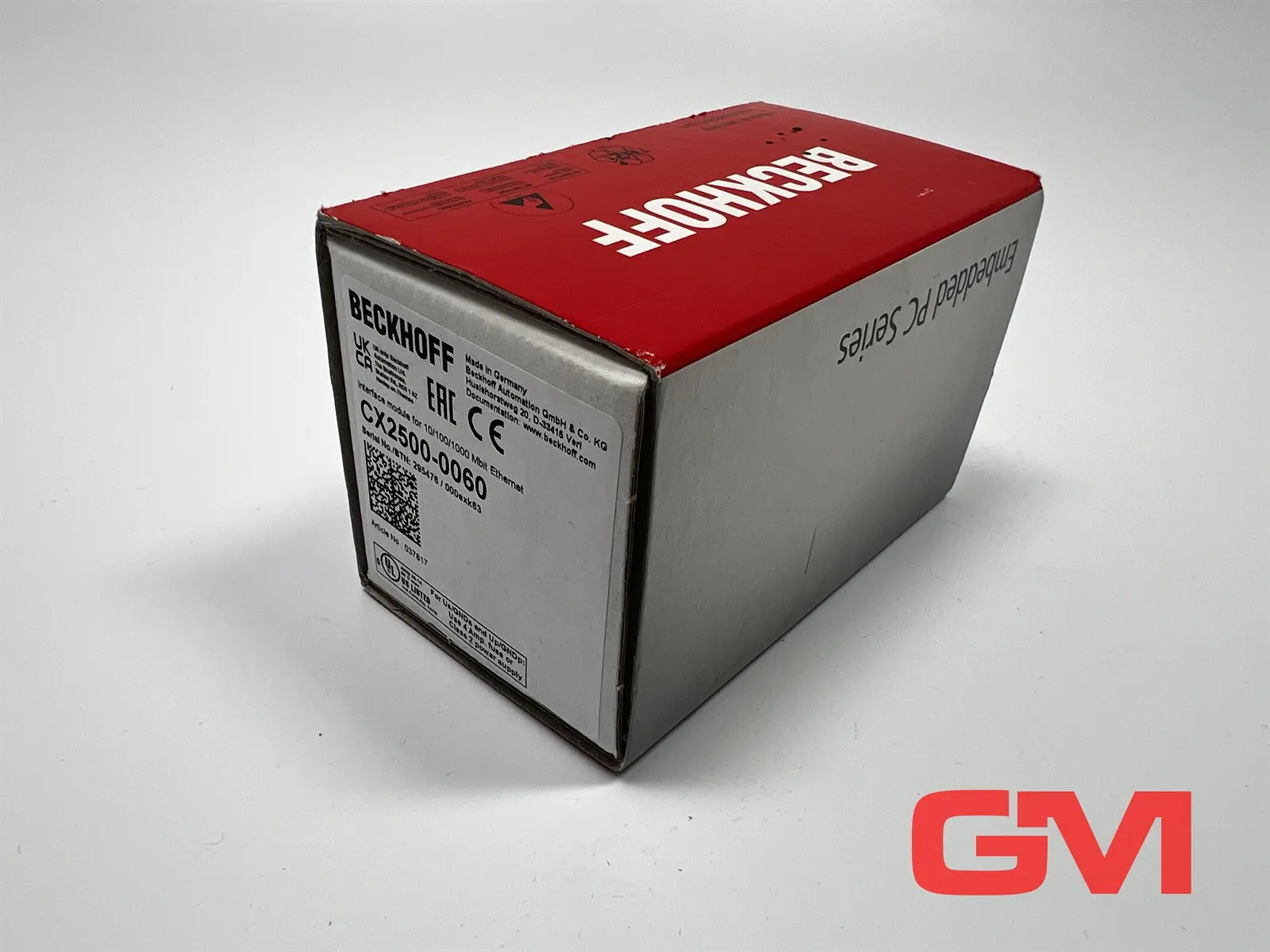 Produktfoto 1 von Beckhoff Ethernetmodul CX2500-0060 interface module 10/100/1000 MBit/s HW 2.5
