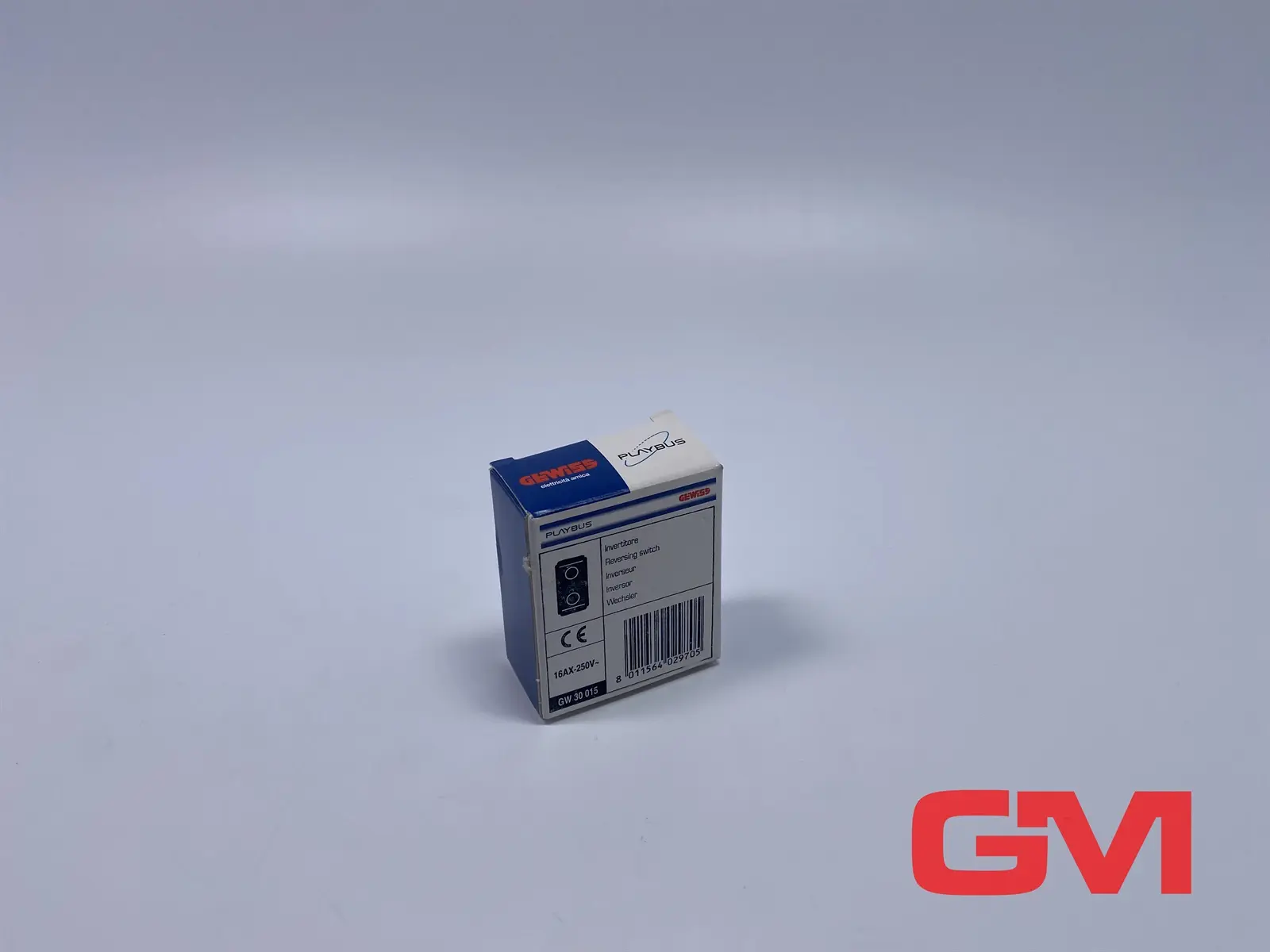 Produktfoto 1 von Gewiss Wechsler GW 30 015 reversing switch 16A 250V GW30015 Schalter Playbus