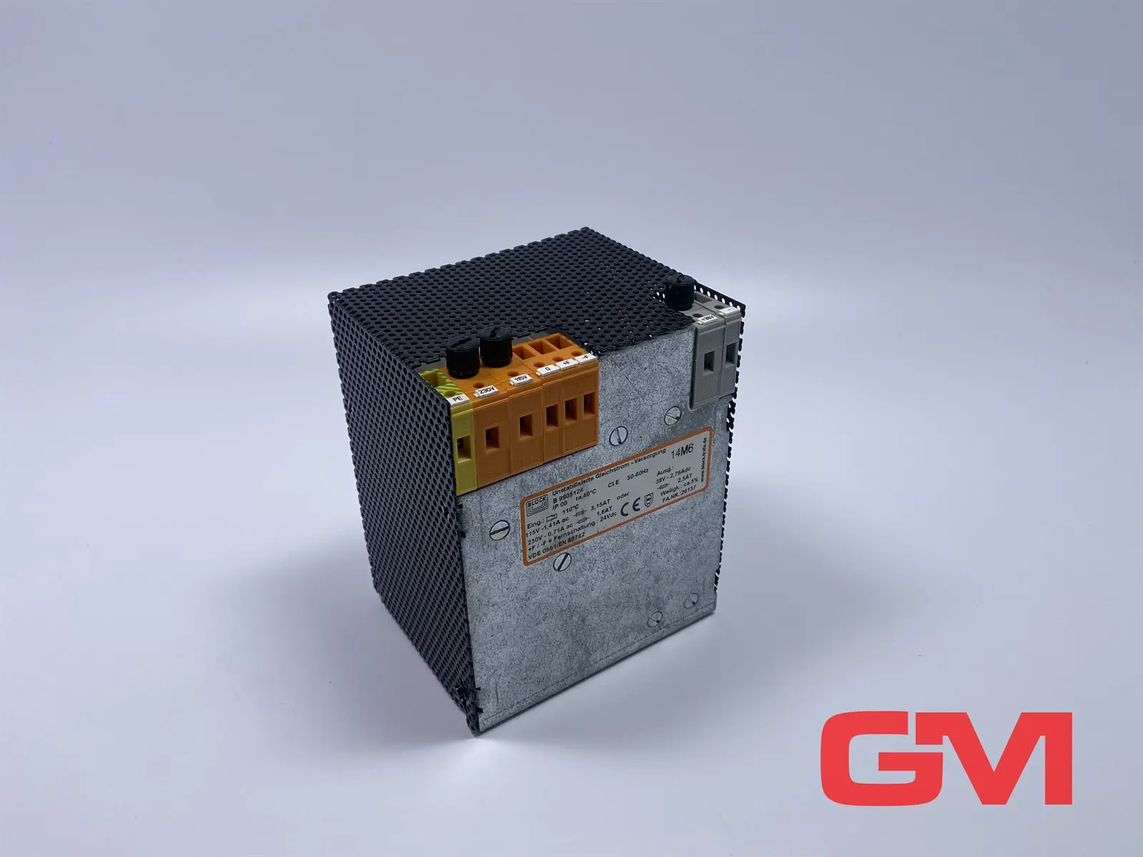 Produktfoto 1 von Block Unstabilisierte Gleichstrom-Versorgung 26137 DC supply B9905124 50-60 Hz