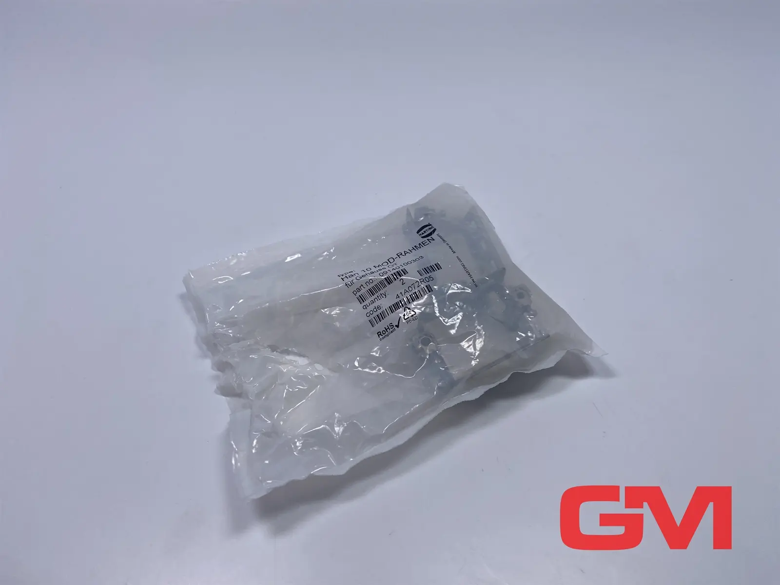Produktfoto 1 von VPE 2x Harting Gelenkrahmen 09140100303 hinged frame 10 B für 3 Module (A..C)
