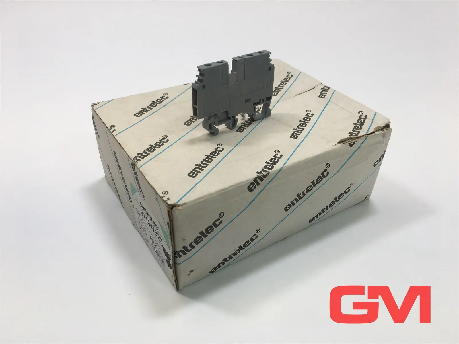 Produktfoto 1 von VE 44x Entrelec Klemmenblock M4/6.4A terminal block 011547923 1SNA115479R2300 gr