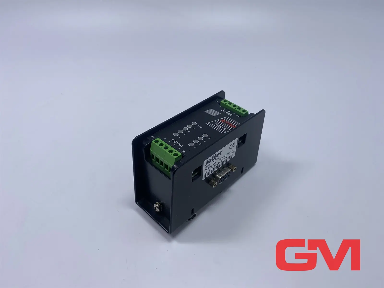 Produktfoto 1 von Jetter Erweiterungsmodul N-OD8 expansion module 24 V Ausgangsmodul NOD8 schwarz