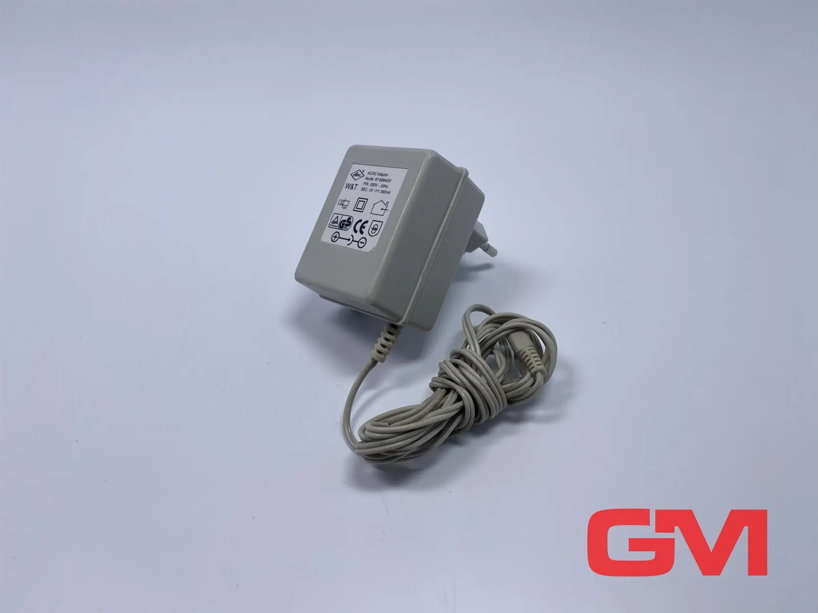 Produktfoto 1 von W&T AC/DC Netzteil 97-839403F power supply AC/DC Adaptor 230V 50Hz  260mA grau