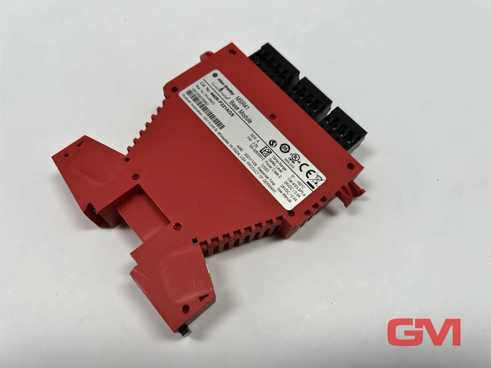 Produktfoto 1 von Allen-Bradley Grundmodul 440R-P221AGS base module MSR41 Ser. A FW: 2.05 PN-45623