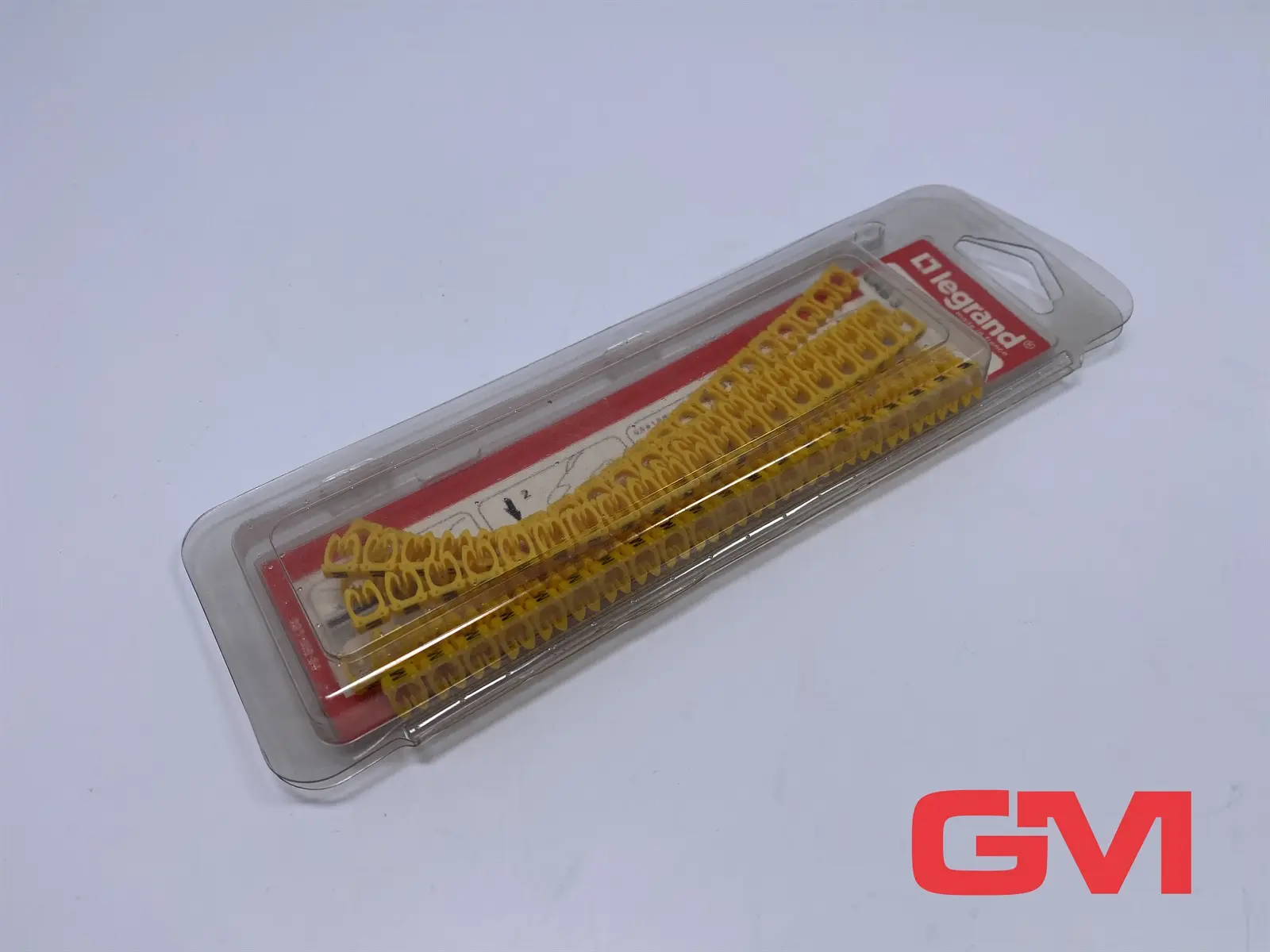 Produktfoto 1 von VE 160x Legrand Kabelkennzeichnungssystem 38372 cable marker CAB 3 Buchstabe M 3