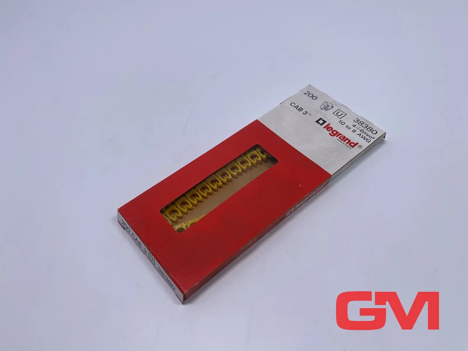 Produktfoto 1 von VE 140x Legrand Kabelkennzeichnungssystem 38380 cable marker CAB 3 Buchstabe U