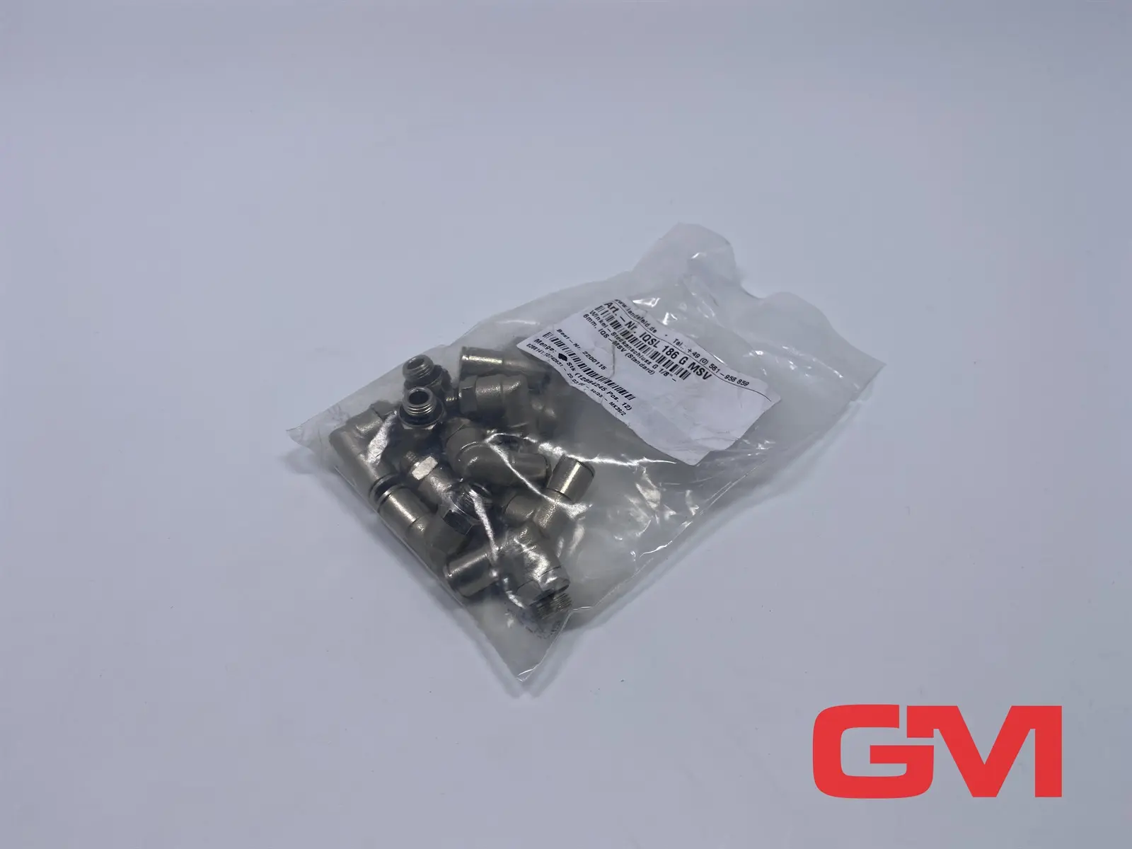 Produktfoto 1 von VE 11 x Landefeld Winkel-Steckanschluss IQSL186GMSV angle plug connector G1/8