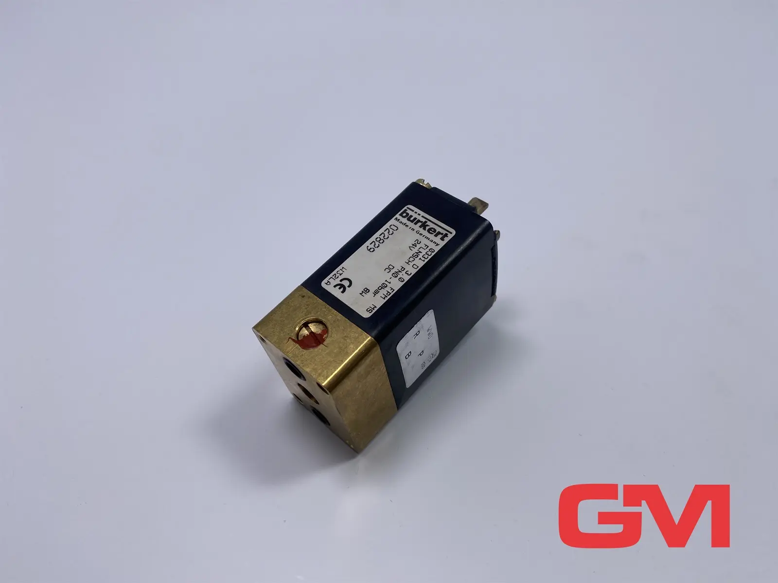 Bürkert Adpater 022829 connector Flansch PN0 10 bar 24 V DC W23LA Verbinder