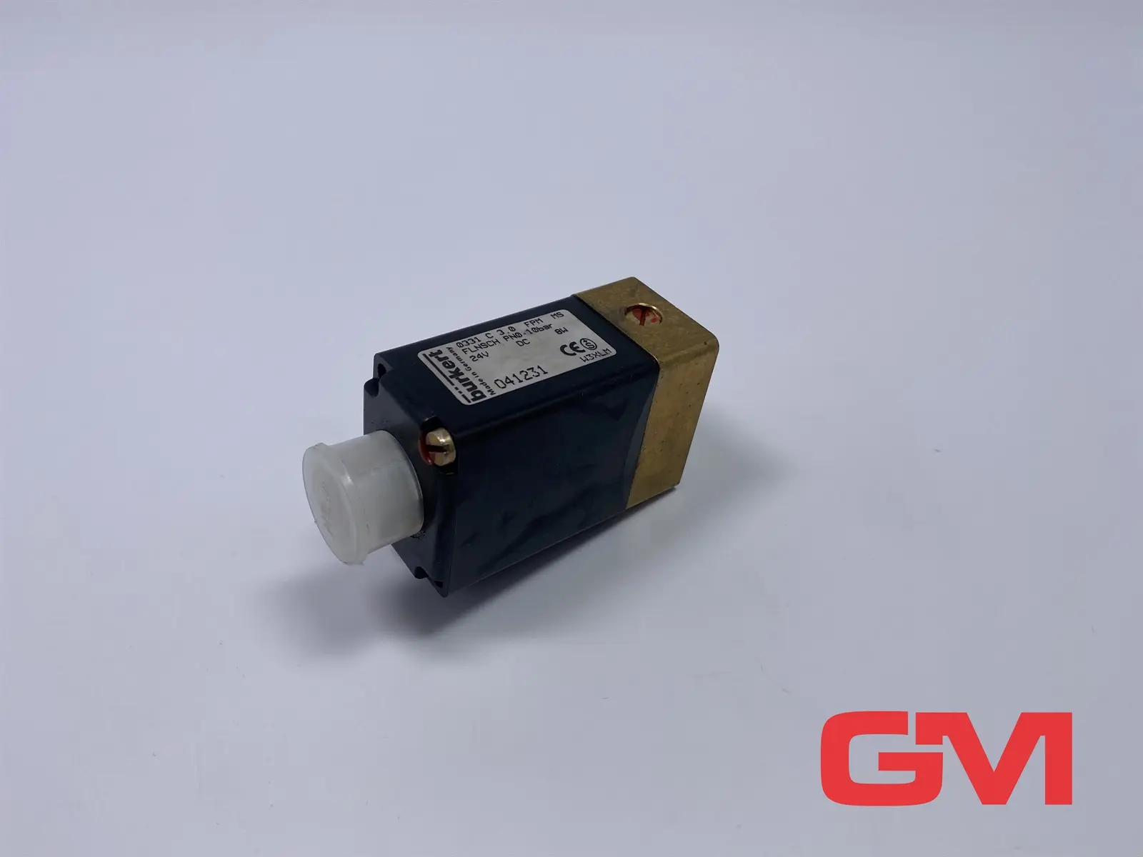 Bürkert Adpater 041231 connector Flansch PN0  10 bar 24 V DC WXLM Verbinder