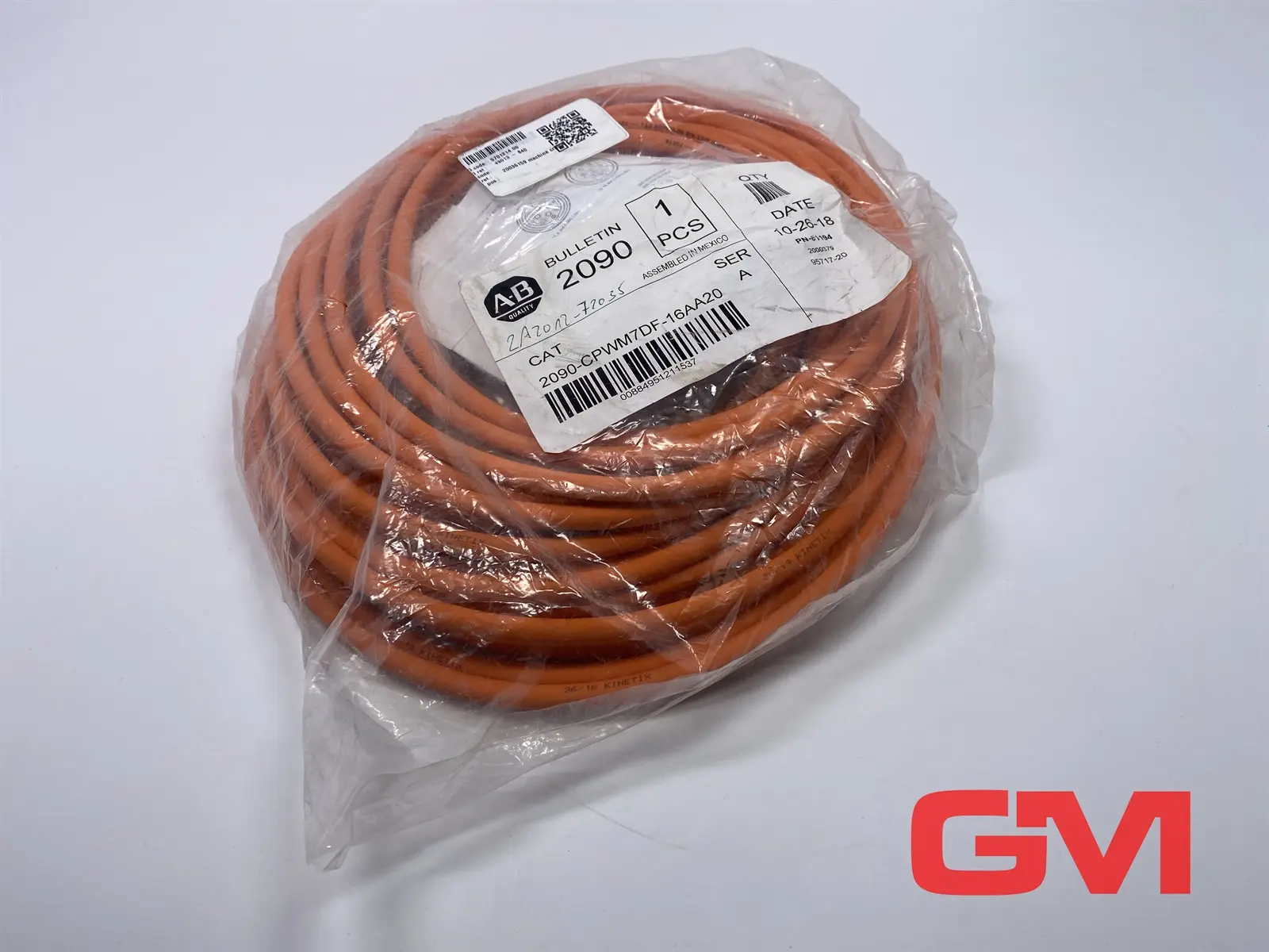 Produktfoto 1 von Allen-Bradley Kabel 2090-CPWM7DF-16AA20 cable SpeedTec-DIN-Stecker 20 m Serie A
