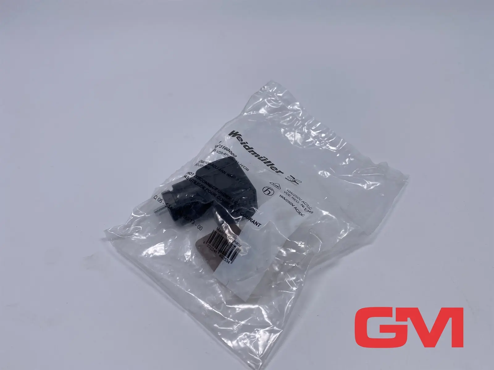 Produktfoto 1 von Weidmüller Ventilstecker 1873160000 valve plug SAIB-VSA-4P/230/11-H/OB AC/DC