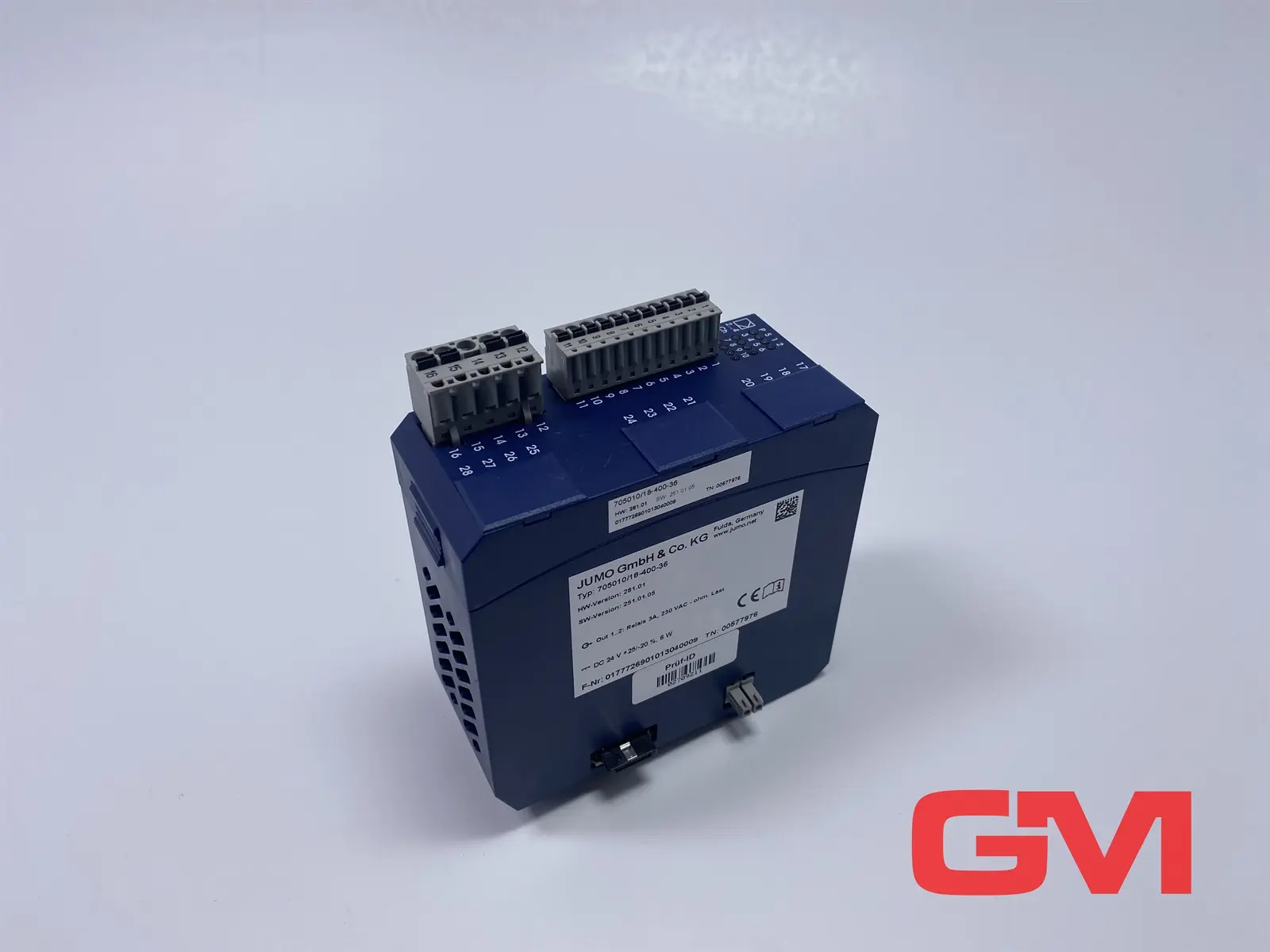Produktfoto 1 von Jumo Controller 705010/18-400-36  controller dTRON 316 HW: 281.01 SW: 251.01.05