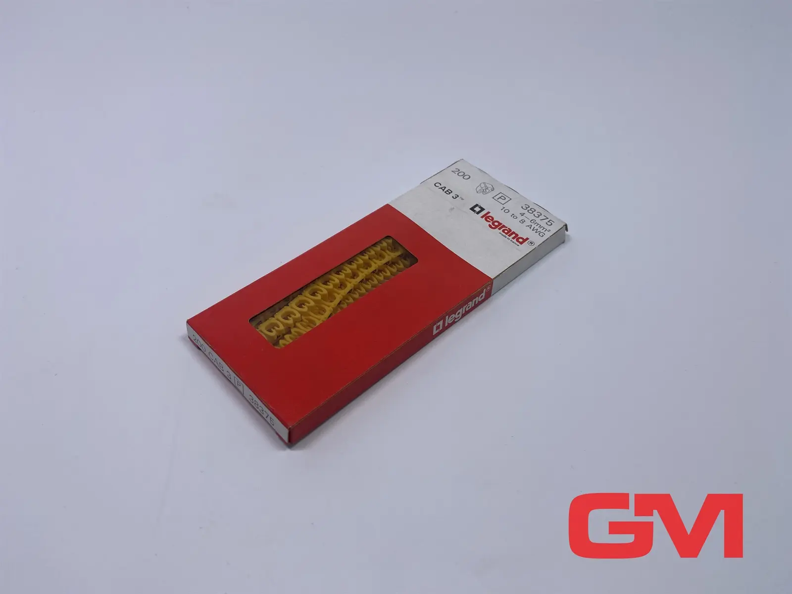 Produktfoto 1 von VE 80x Legrand Kabelkennzeichnungssystem Buchstabe P 38375 cable marker CAB 3