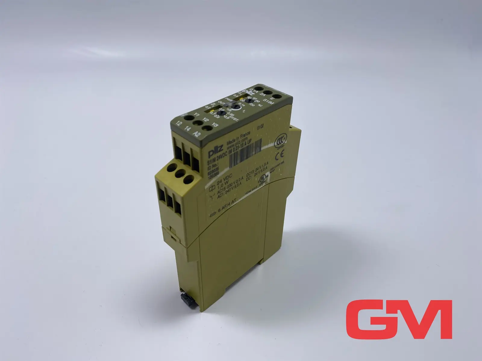 Produktfoto 1 von Pilz Stromüberwachungsrelais S1IM 24VDC IM 0.01-15 A UP monitoring relay 828035