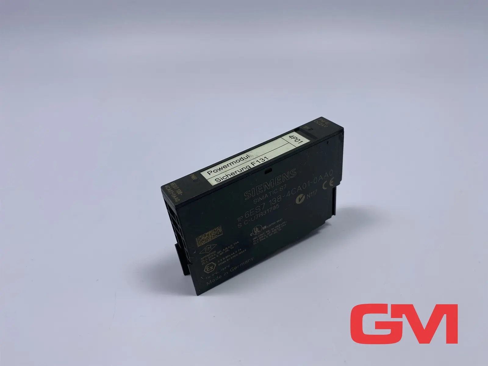 Produktfoto 1 von Siemens Powermodul 6ES7138-4CA01-0AA0 power supply module PM-E 24V l. beschädigt