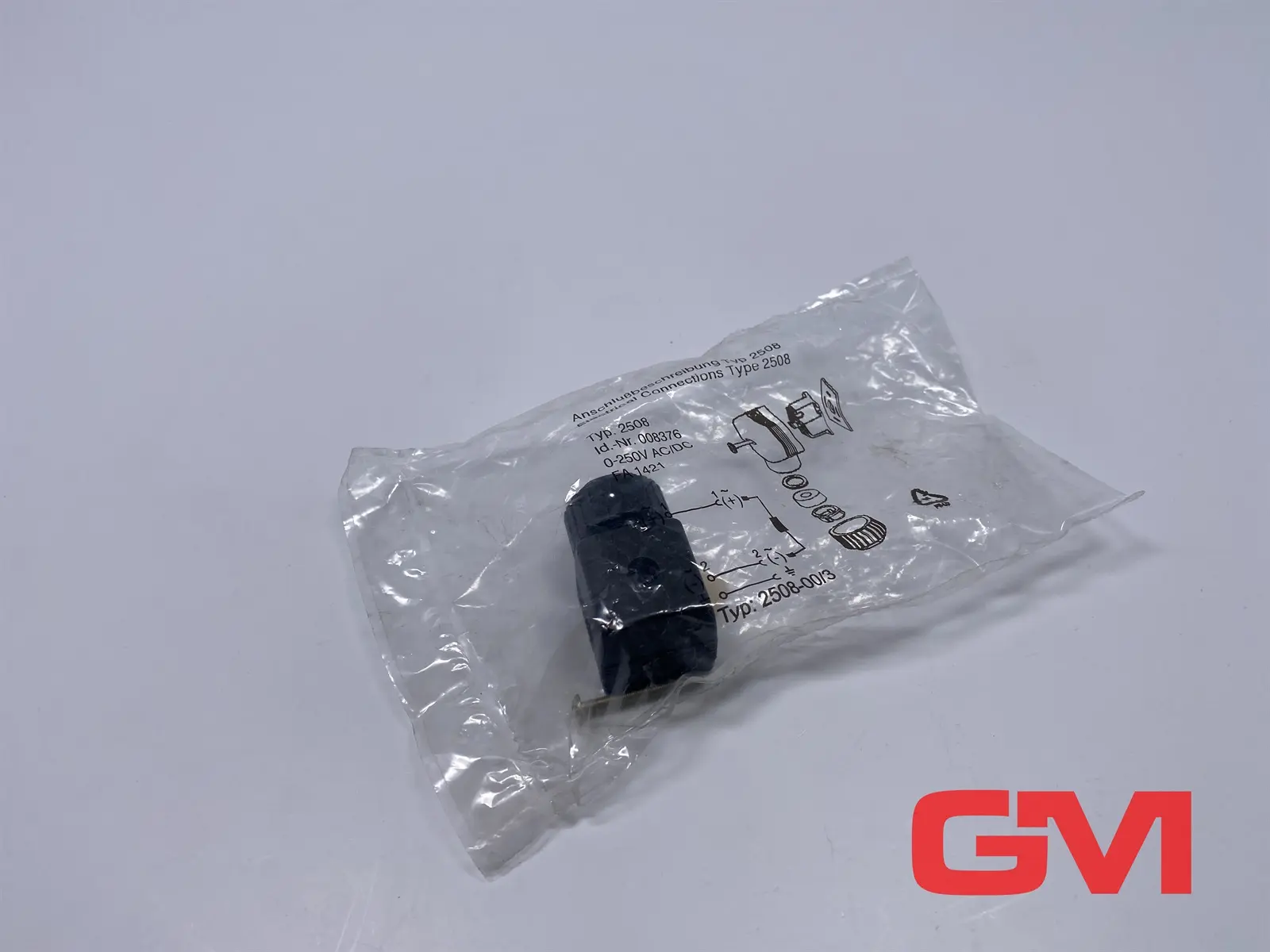 Produktfoto 1 von Bürkert Gerätesteckdose 2508-00/3 plug connection 008376 Typ 2508 0-250V AC/DC