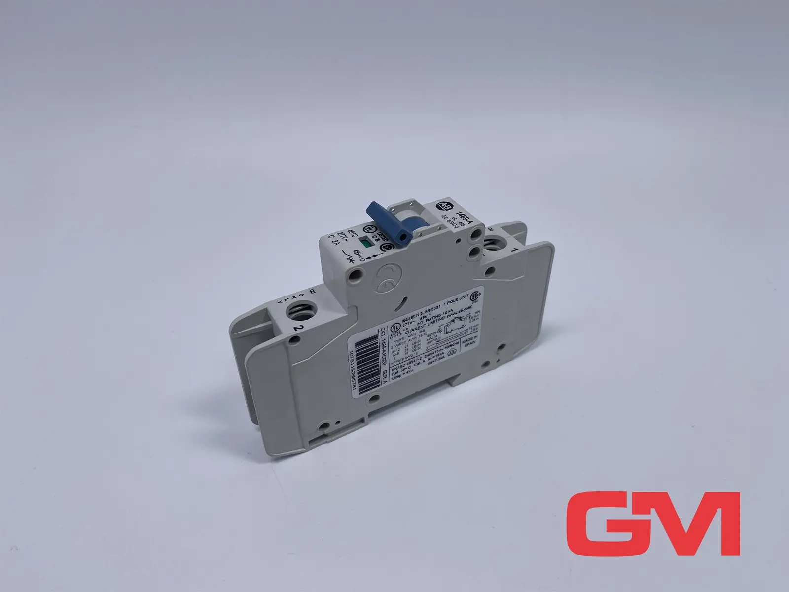 Produktfoto 1 von Allen-Bradley Leitungsschutzschalter 1489-A1C020 miniature circuit breaker 2A