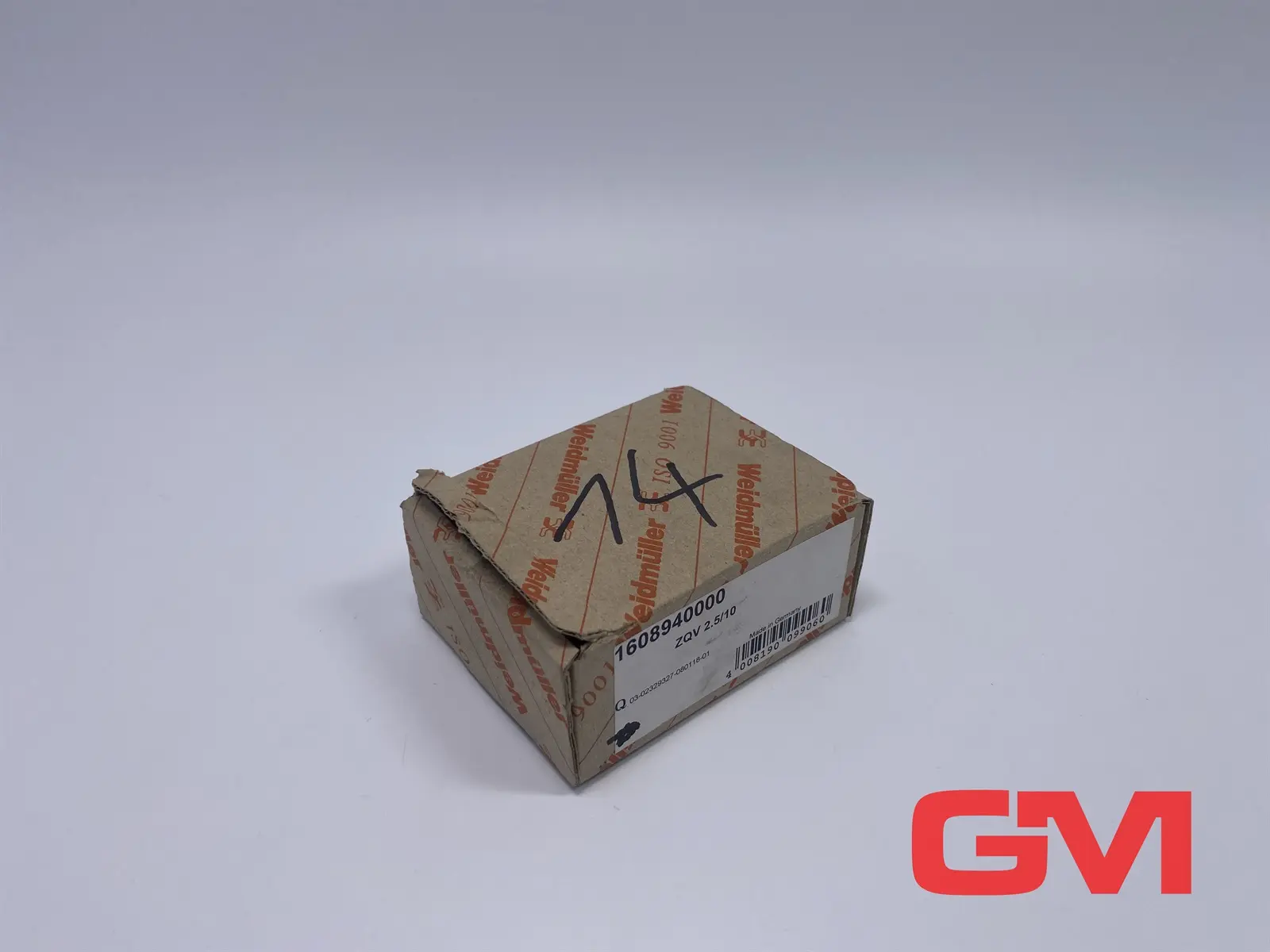 Produktfoto 1 von VE 14x Weidmüller Querverbinder ZQV 2.5/10 cross-connector 1608940000 Brücke 24A