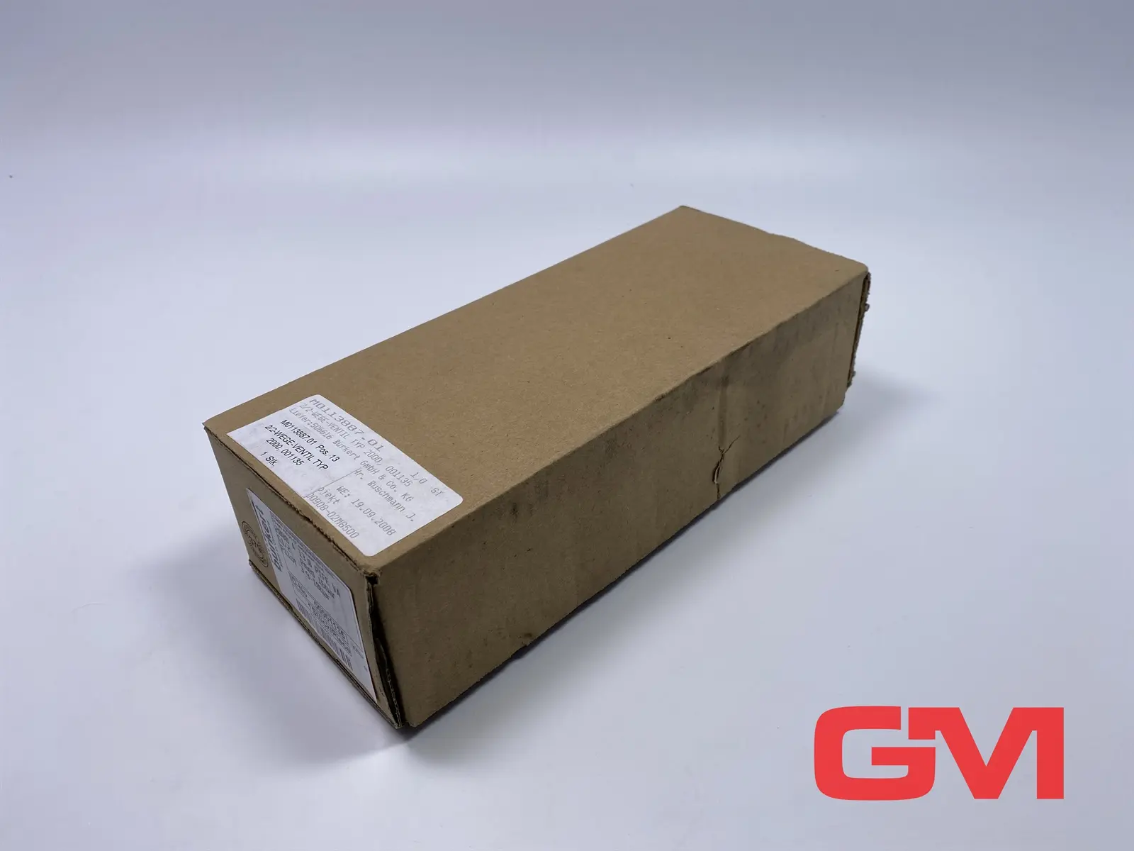 Produktfoto 1 von Bürkert 2/2-Wege Kolbensteuerung Ventil 00001135 piston valve 3,9-10bar 2000A