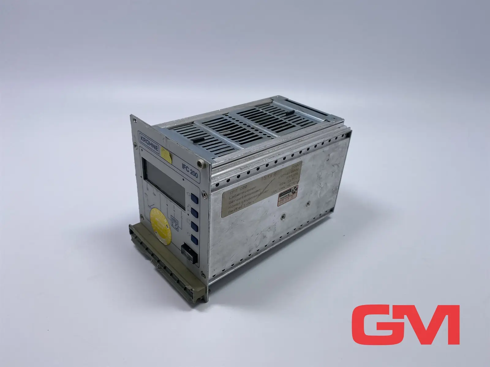 Produktfoto 1 von Krohne Messumformer 893306 signal converter IFC 200 VR-REL/S 230 V l. beschädigt