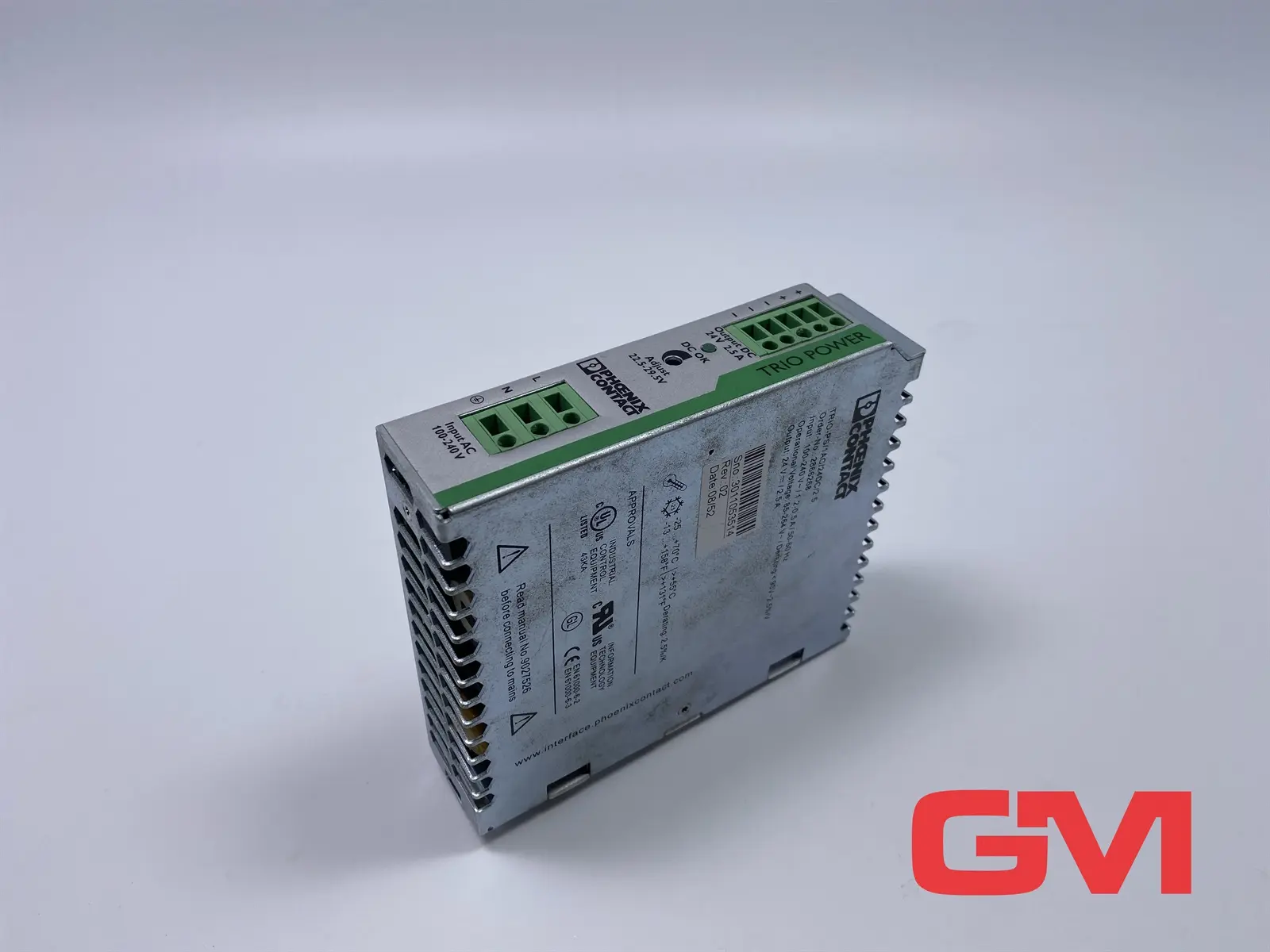 Produktfoto 1 von Phoenix Contact Stromversorgung 2866268 power supply TRIO-PS/1AC/24DC/2,5 Rev.02