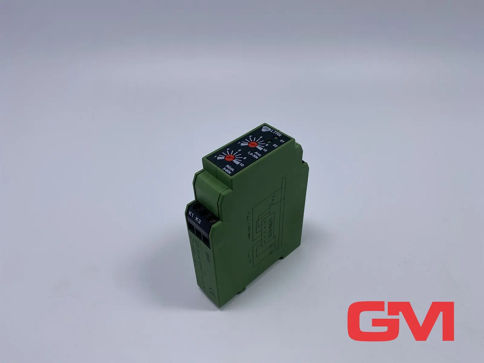 Produktfoto 1 von BTR Lüfterzeitrelais LTRk-E12 fan timer relay LTRk 230VAC 6A Überwachungsrelais