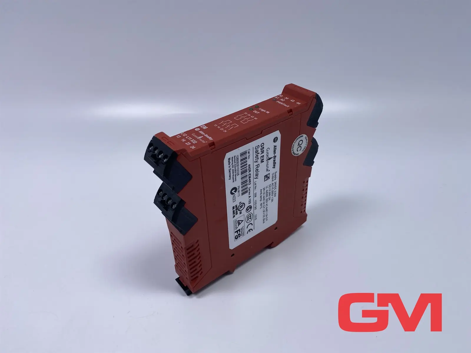 Produktfoto 1 von Allen-Bradley Sicherheitsrelais 440R-EM4R2 safety relay PN-94113 Ser A102 24VDC