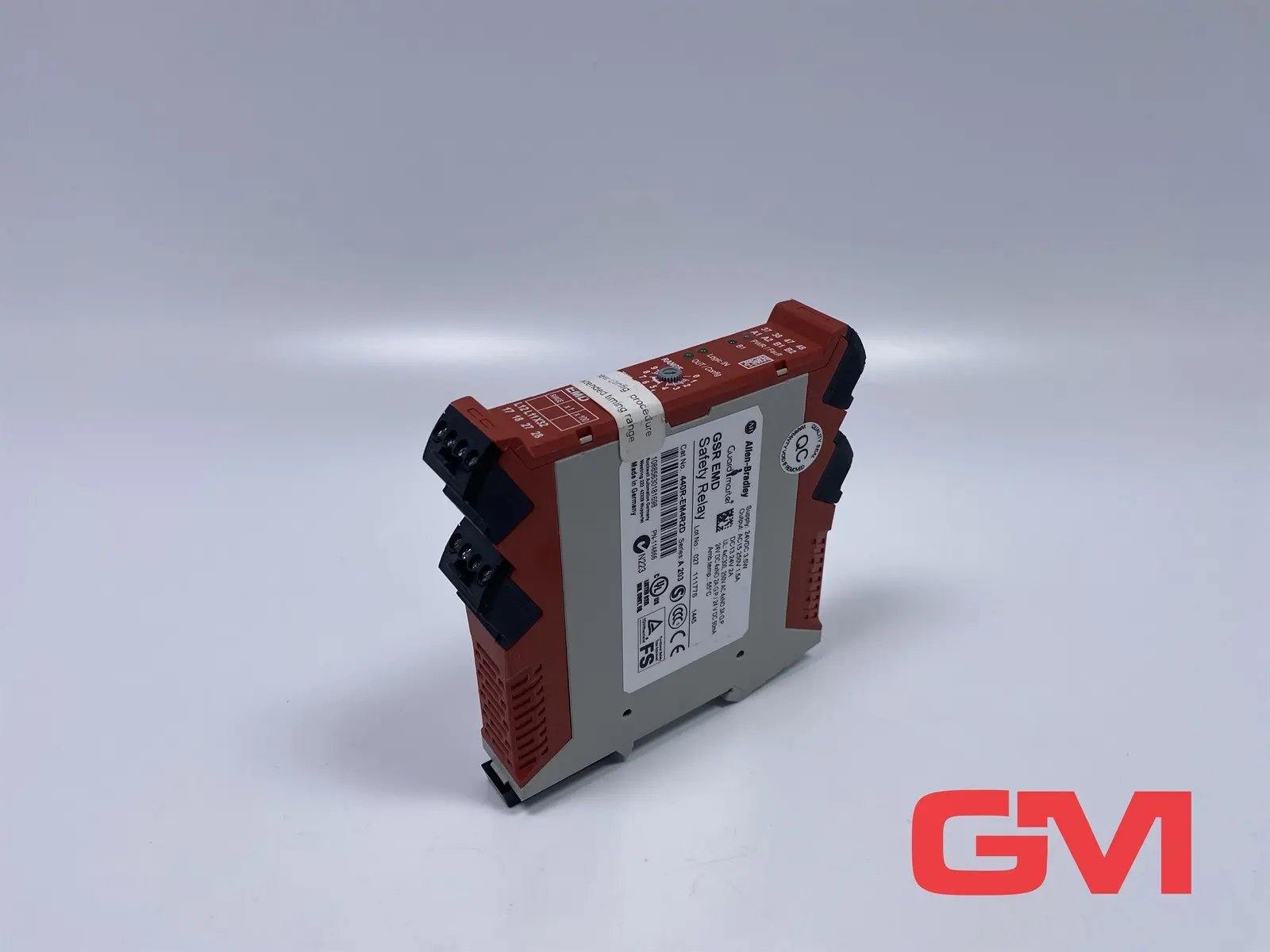 Produktfoto 1 von Allen-Bradley Sicherheitsrelais 440R-EM4R2D relay PN-114866 Serie A 203 GSR EMD