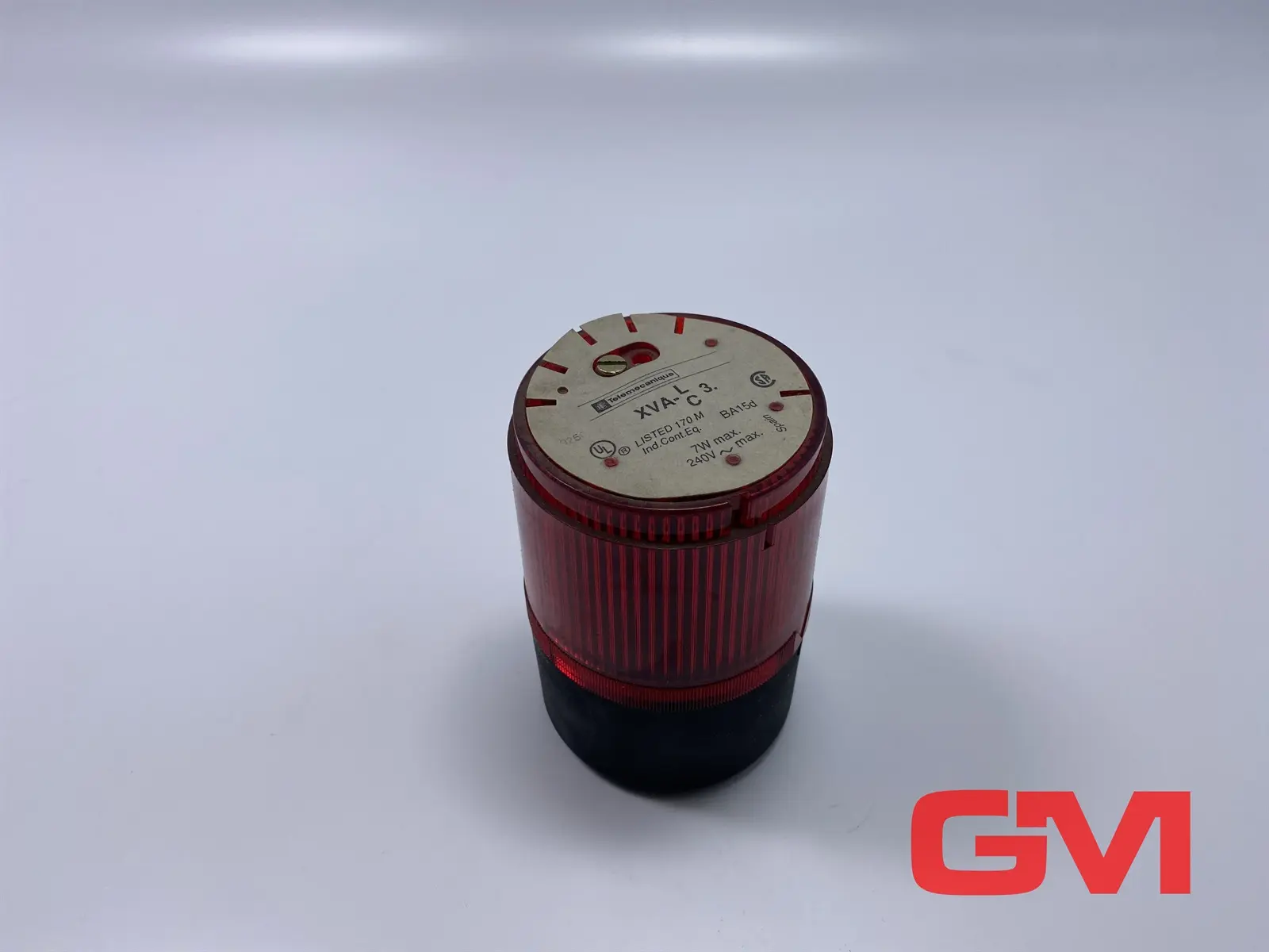 Produktfoto 1 von Telemecanique Signalleuchte rot XVA-LC3 signal light red 7W 240VAC BA15d XVAC34