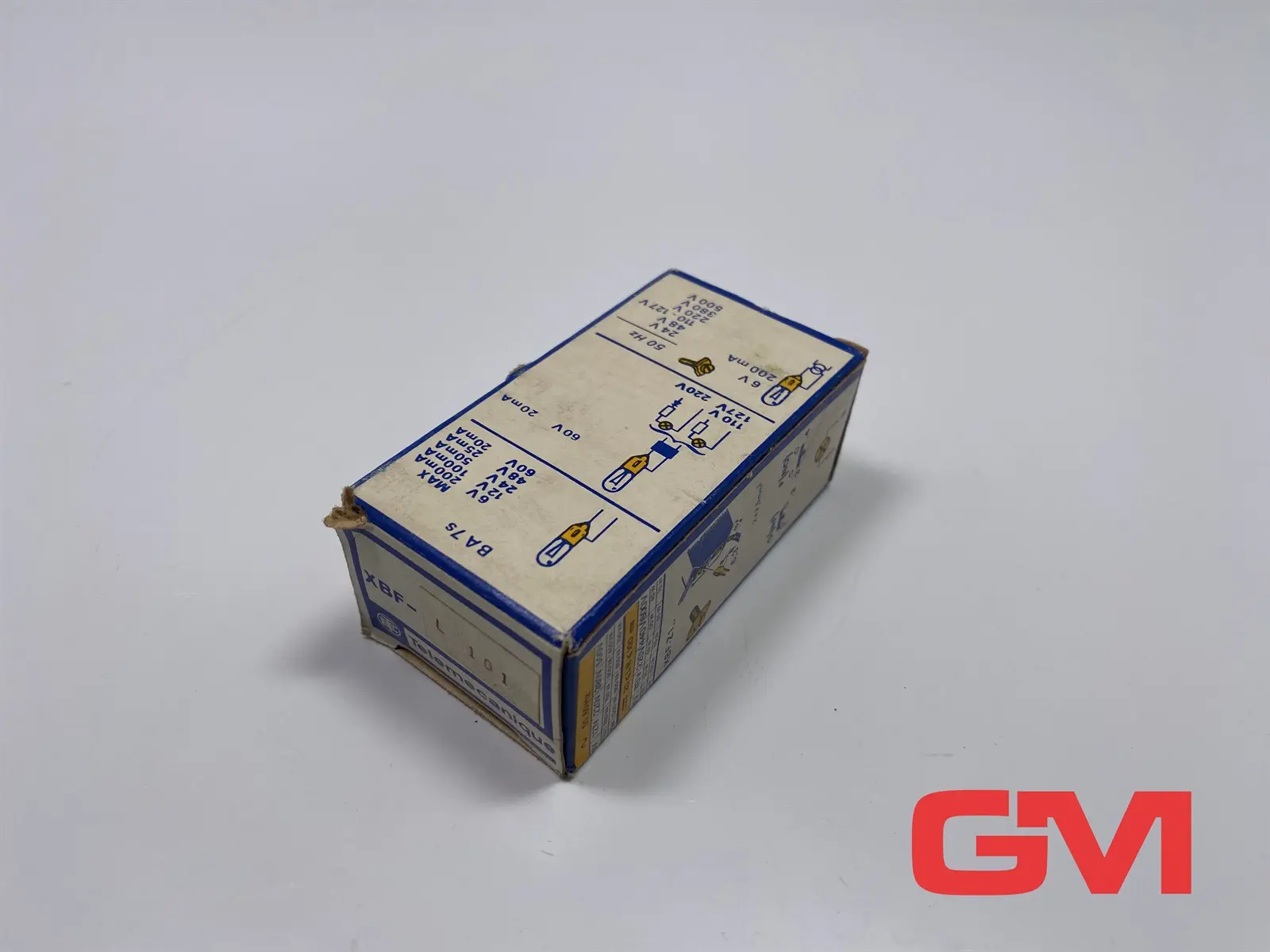 Produktfoto 1 von Telemecanique Lampenfassung XBF-L101 lamp holder XBFL101 24V 50-60Hz BA7s