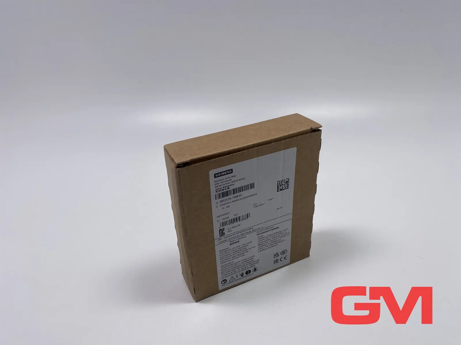 Produktfoto 1 von Siemens Zeitrelais 3RP2576-1NW30 time relay 3s-60s V1.05 12-240V AC/DC
