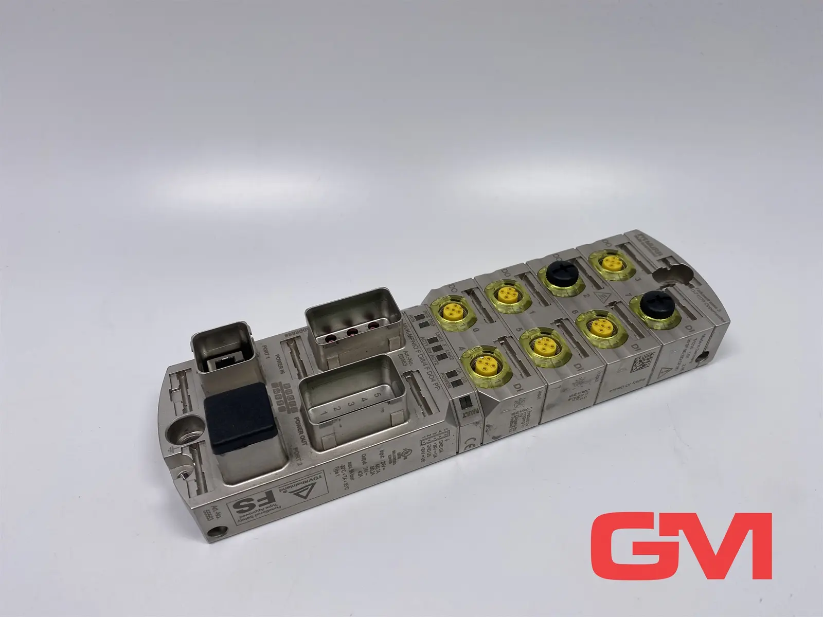 Produktfoto 1 von Murr Elektronik Kompaktmodul MVK-MPNIO F DI8/4 F DO4 PP compact module 55563