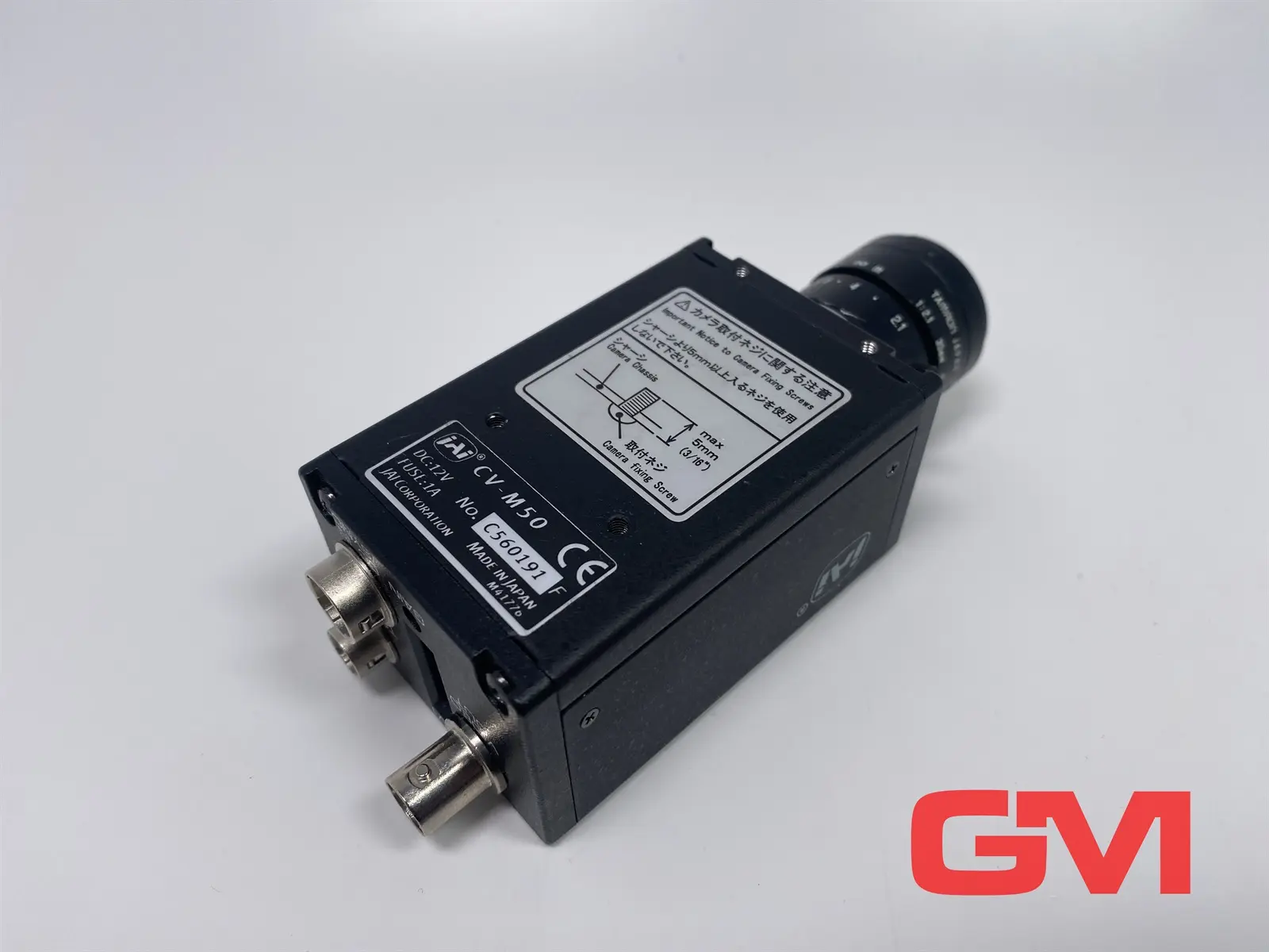 Produktfoto 1 von Jai Industrielle Kamera CV-M50 Monochrome CCD Camera Objektiv Tamron 1:2.1 35mm