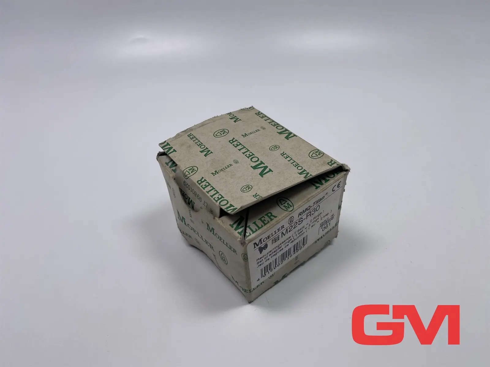 Produktfoto 1 von VPE 7x Moeller Reduzierringsatz M22S-R30 set of adapter rings 216408 schwarz
