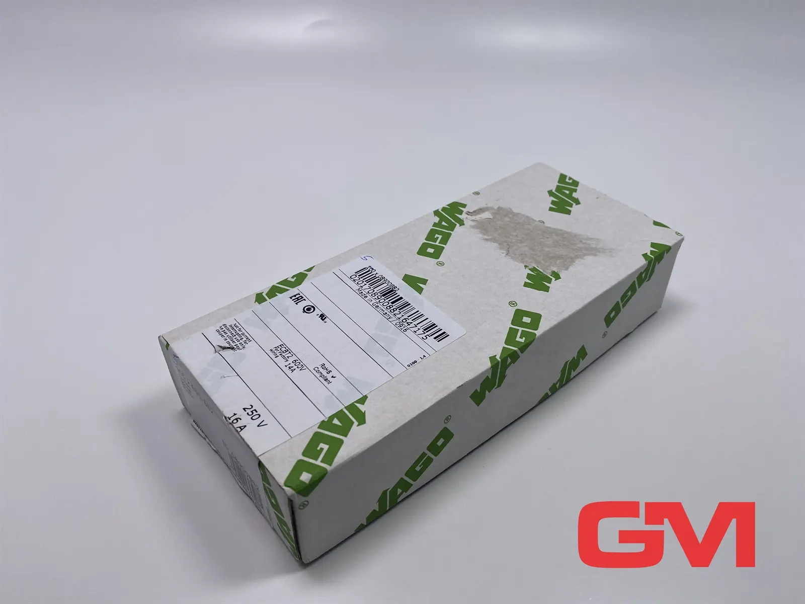 Produktfoto 1 von VE 5x Wago Buchse für Leiterplatten 890-882 socket 2-polig Kod. B pink