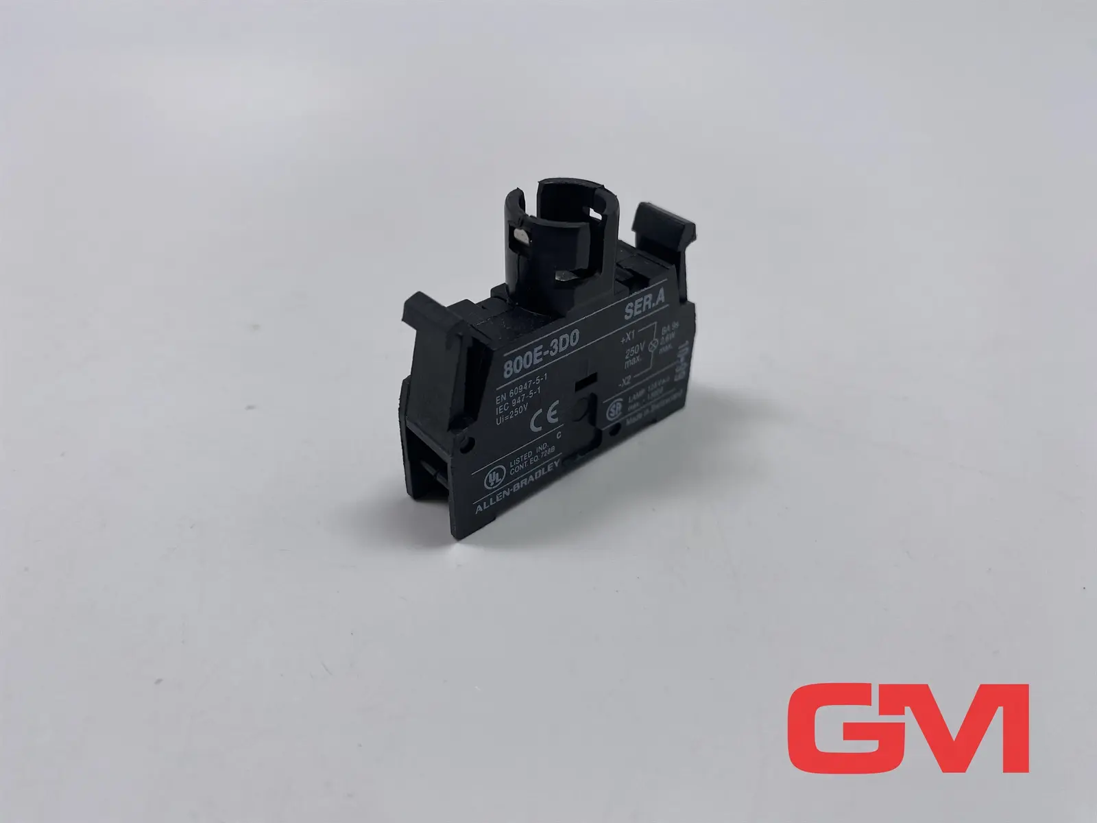 Produktfoto 1 von Allen-Bradley Lampenelement 800E-3D0 pilot light module 250V BA 9s 2,6W Serie A