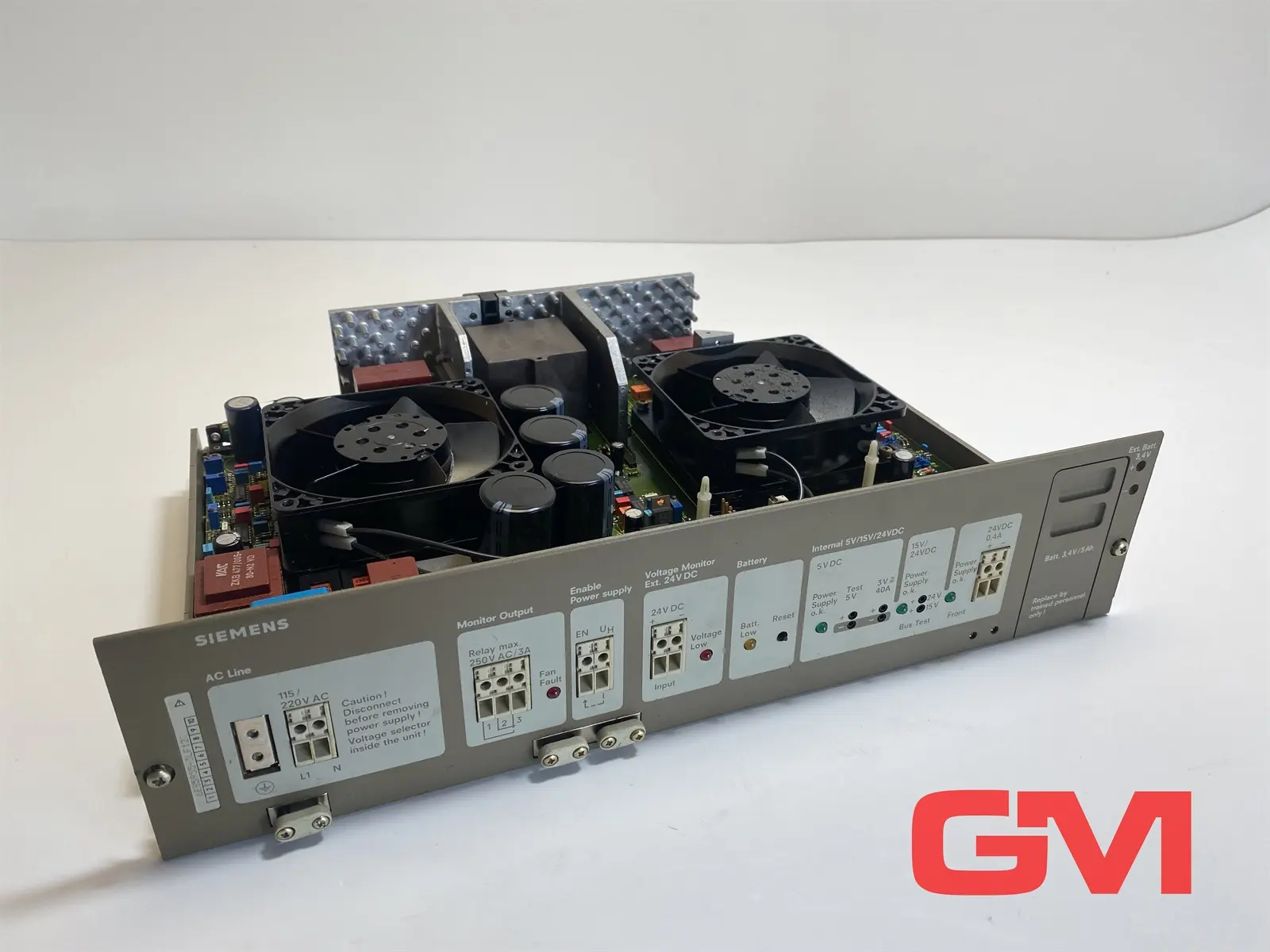Produktfoto 1 von Siemens Stromversorgung 6ES5955-3LF12 Power Supply 955 Simatic S5 E-Stand 03