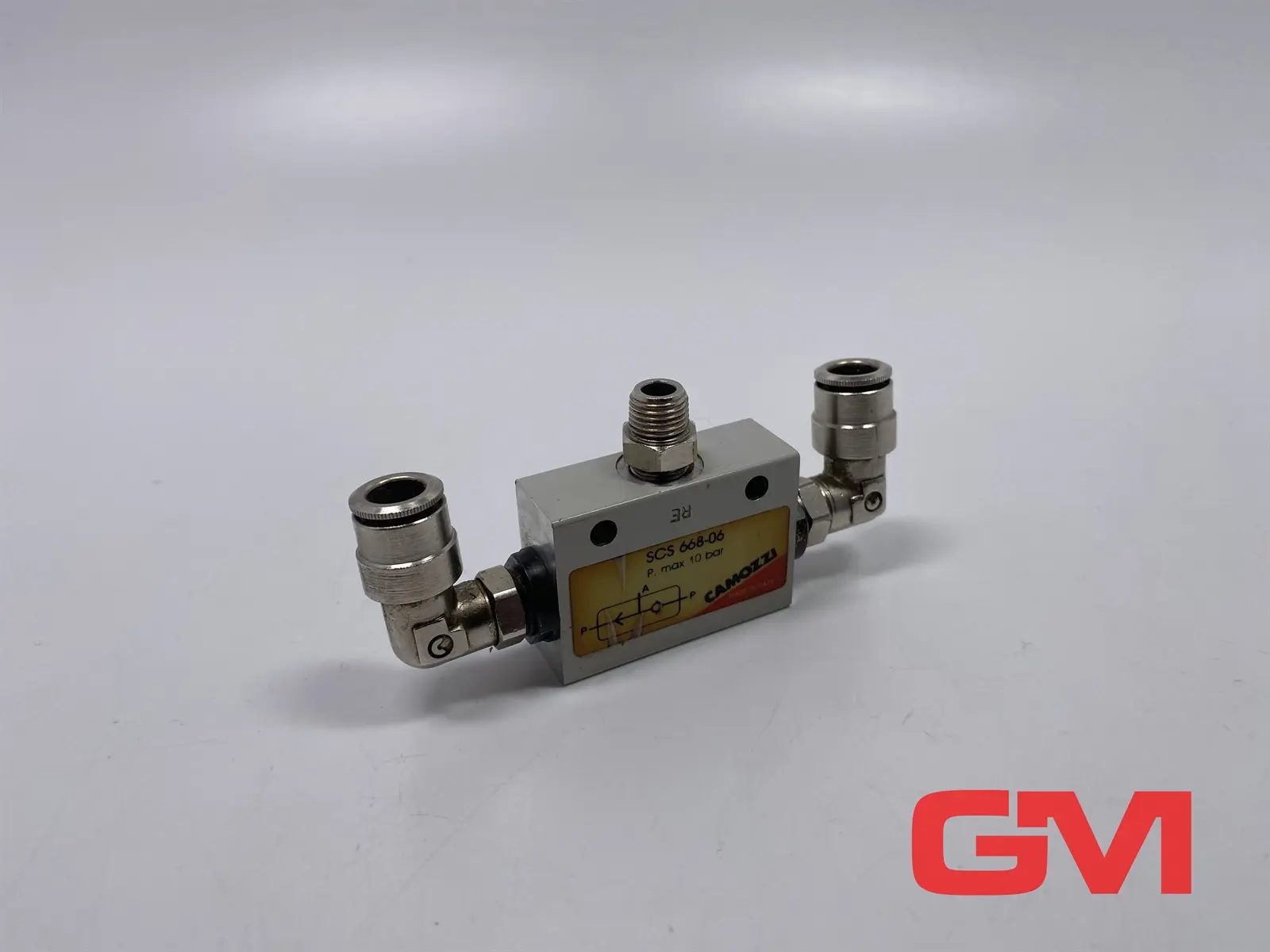 Produktfoto 1 von Camozzi Verschlußventile SCS 668-06 shuttle valve 1/8 Wechselventil G1/8"