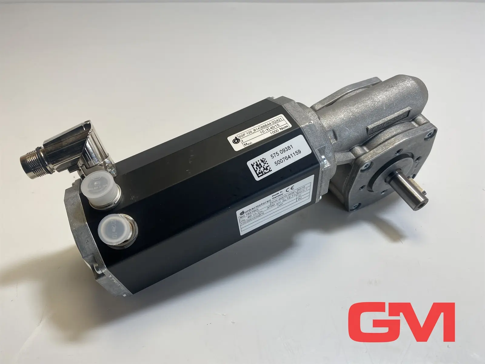Produktfoto 1 von Dunkermotoren Gleichstrommotor BG 75X75CI gear motor 40V Getriebe SGF 120_B14