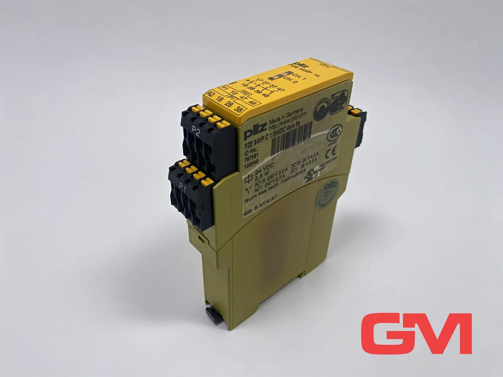 Produktfoto 1 von Pilz Sicherheitsrelais PZE X4VP C 1/24VDC 4n/o fix safety relay 787581