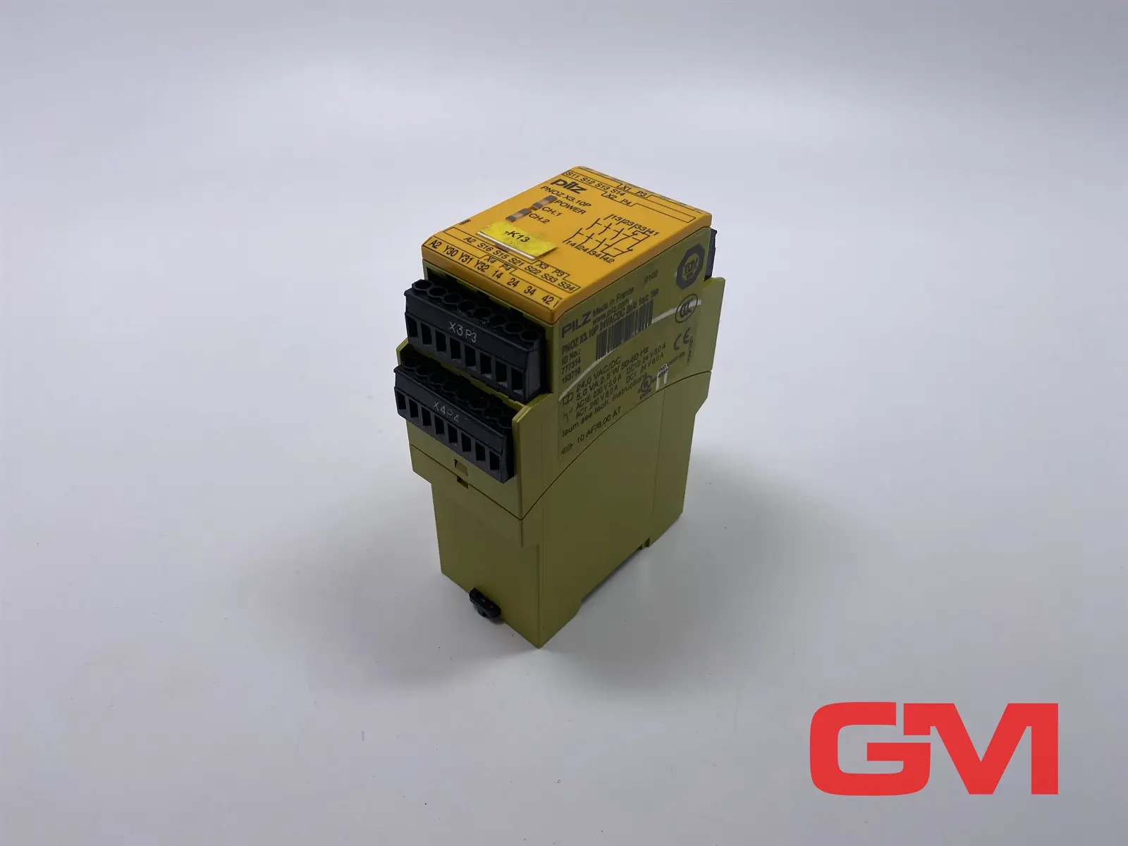 Produktfoto 1 von Pilz Sicherheitsschaltgerät 777314 Safety Relay PNOZ X3.10P 24VACDC 3n/o 1n/c1s0