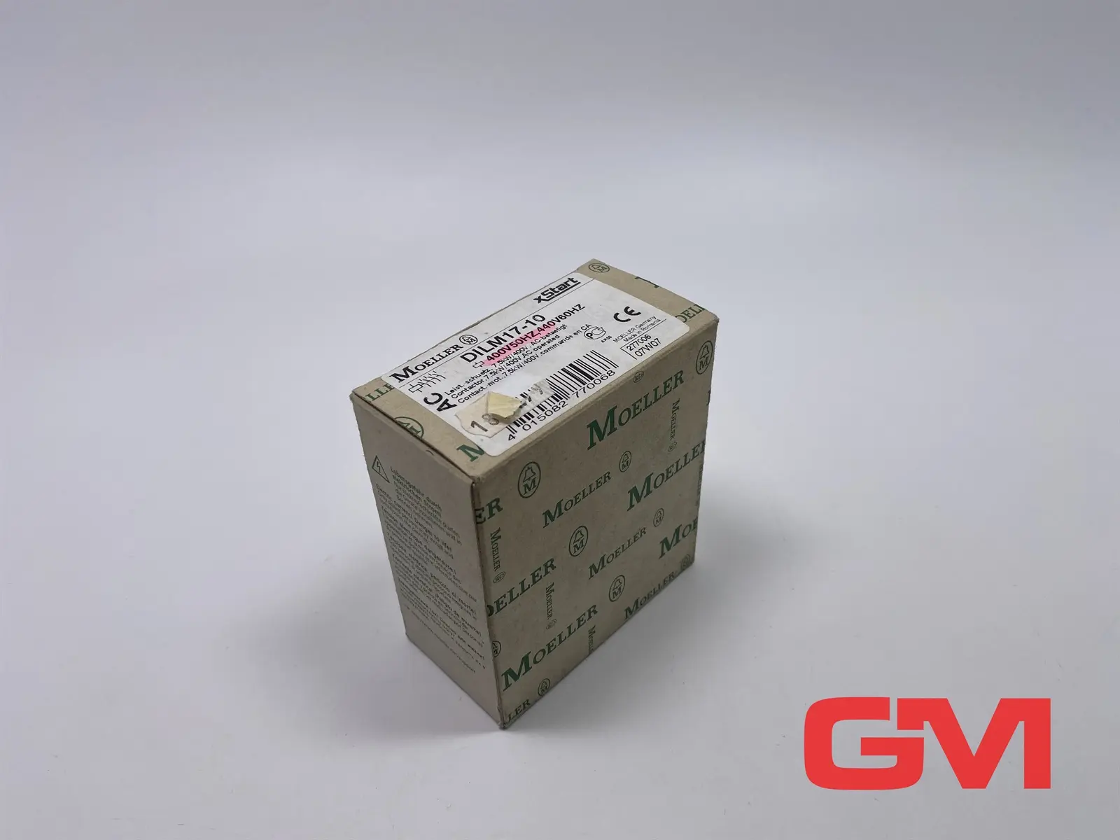 Produktfoto 1 von Moeller Leistungsschütz DILM17-10 contactor 277006 400V50Hz 440V60Hz DIL M(C)17