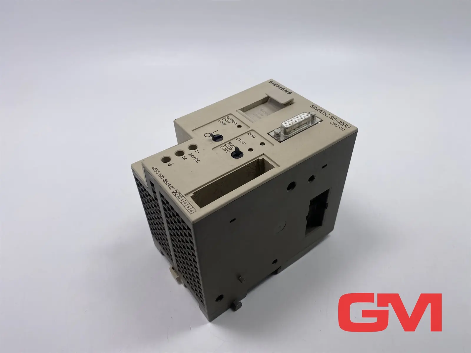 Produktfoto 1 von Siemens Zentralbaugruppe 6ES5100-8MA02 CPU 100 SIMATIC S5 DC 24V S5 E-Stand 02