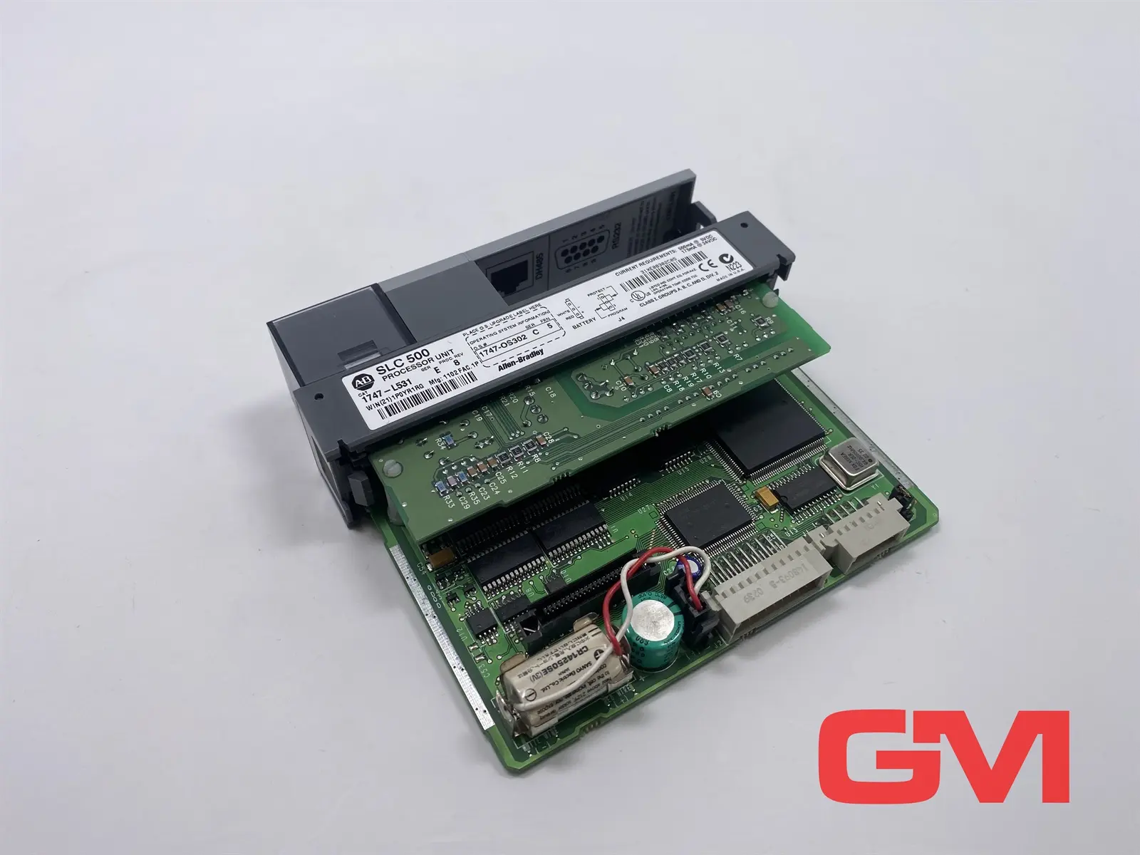 Produktfoto 1 von Allen-Bradley Zentraleinheit 1747-L531 CPU Ser. E Rev. 8 1747-OS302 Ser. C FRN 5