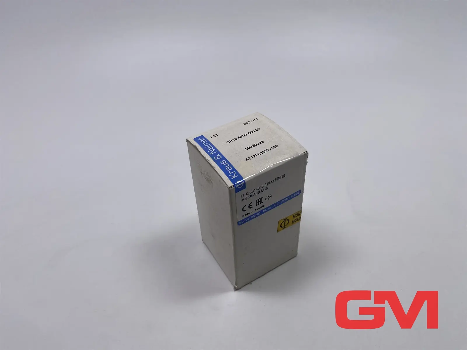 Produktfoto 1 von Kraus & Naimer Steuerschalter CH10 control switch CH10.A200-600.EF 20A