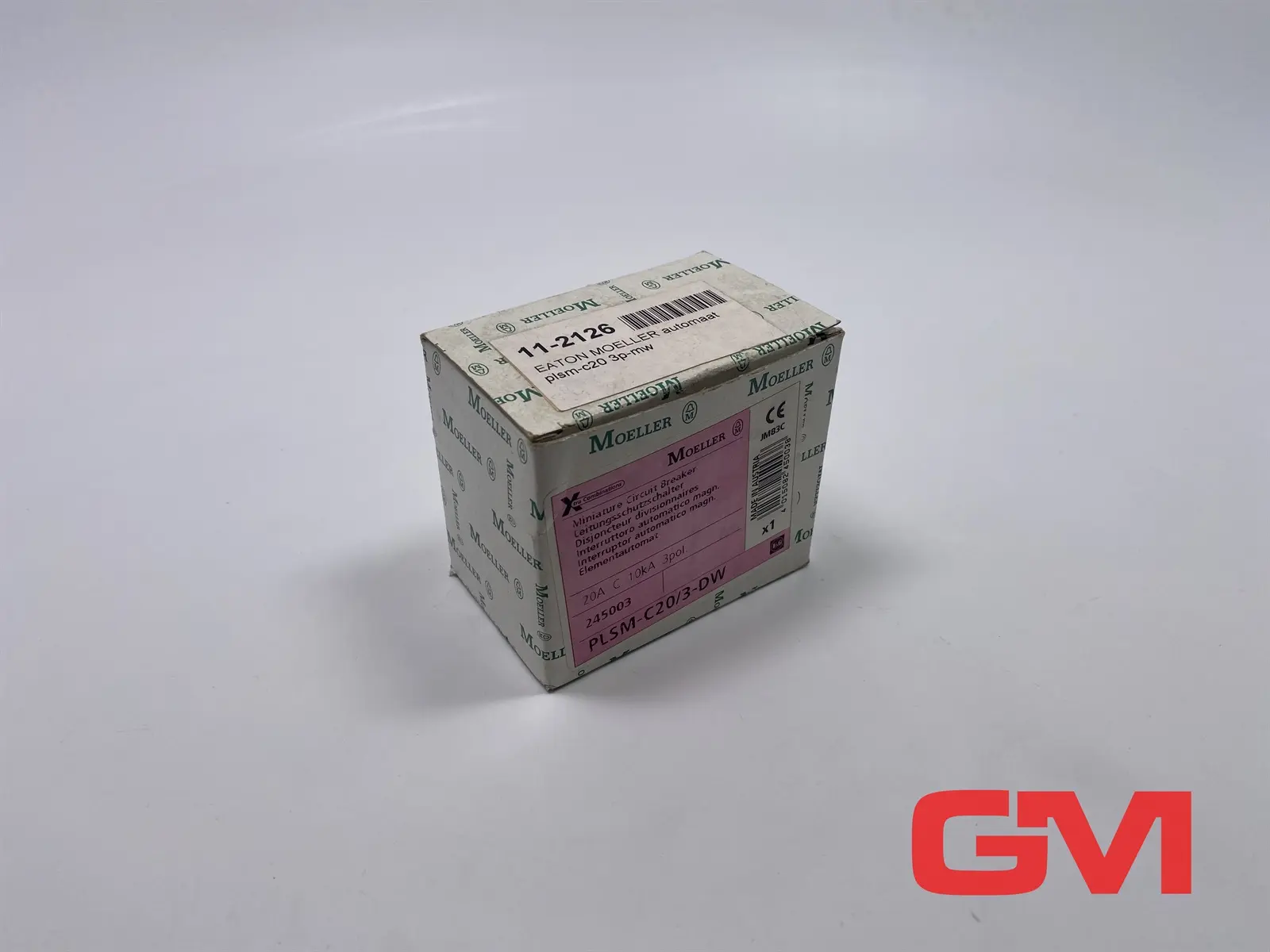 Produktfoto 1 von Moeller Leitungsschutzschalter PLSM-C20/3-DW MCB 20A C 10kA 3pol. 245003